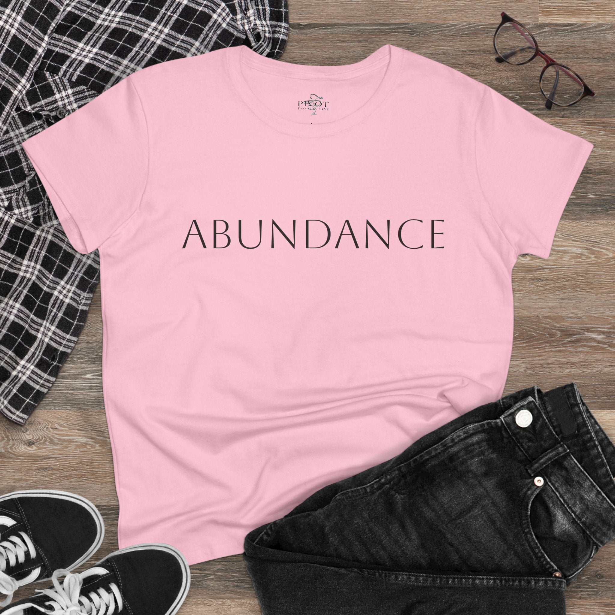 'Abundance /Think It-Mean It-Be It'  Inspirational Tee - Positive Affirmation T-Shirt