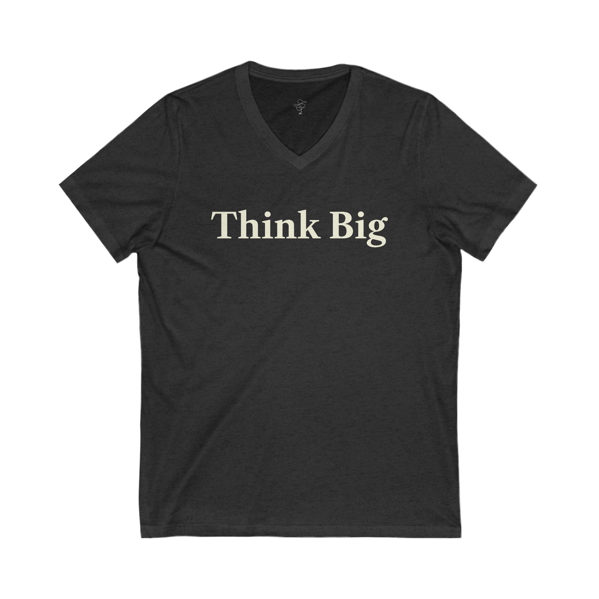 Think Big. Balls of Steel Unisex Jersey Short Sleeve V-Neck Tee
