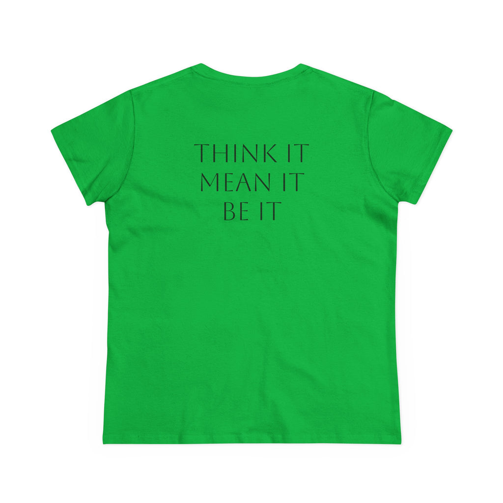 'Abundance /Think It-Mean It-Be It'  Inspirational Tee - Positive Affirmation T-Shirt