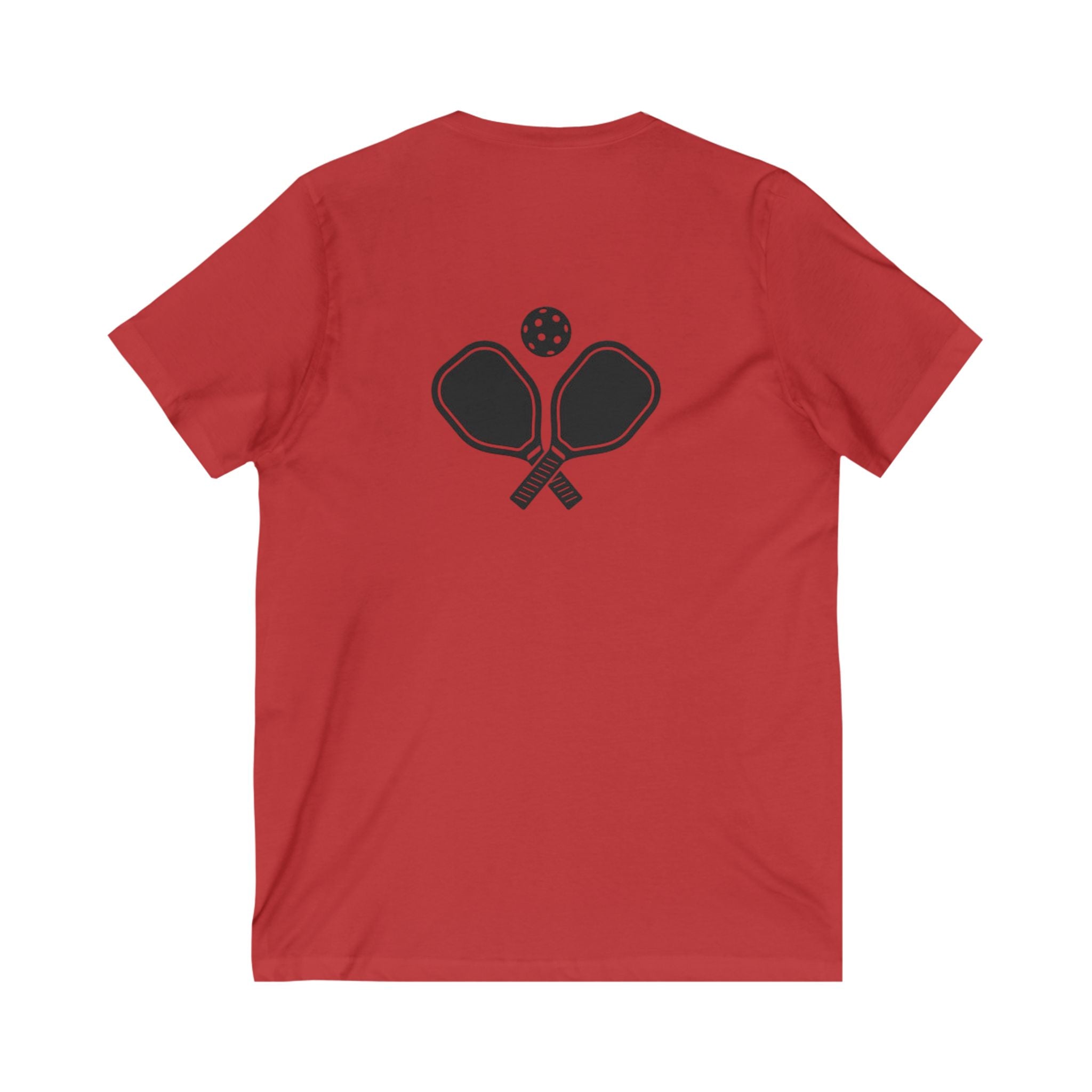 Grace & Grit Unisex V-Neck Tee for Sports Enthusiasts