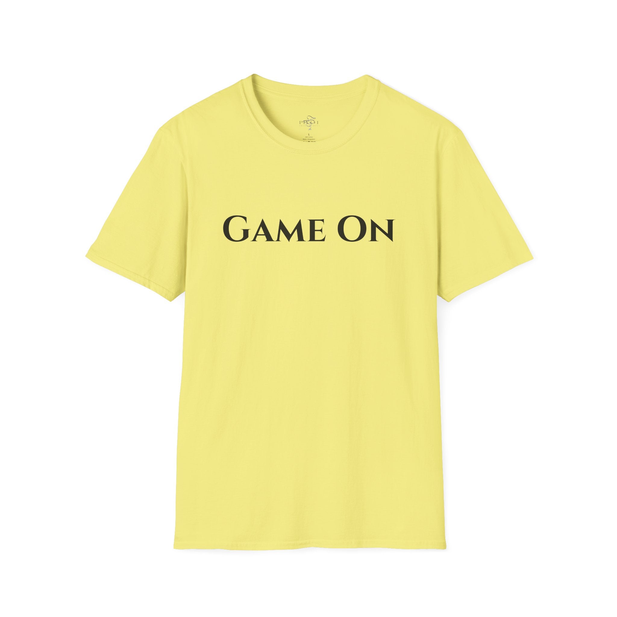 ‘Game On’ Pickleball Tee for Sports Lovers-Unisex Softstyle T-Shirt