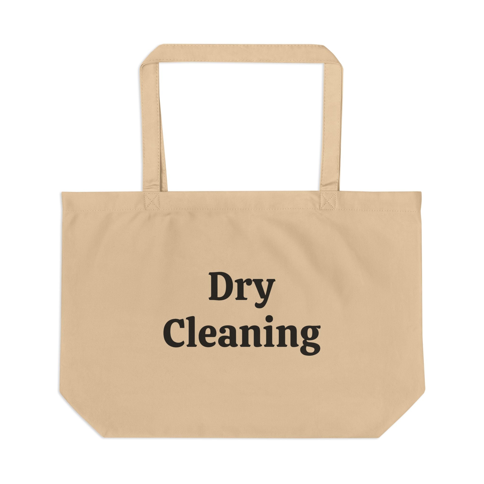 Dry Cleaning Eco Tote — Large Reusable Canvas Bag
