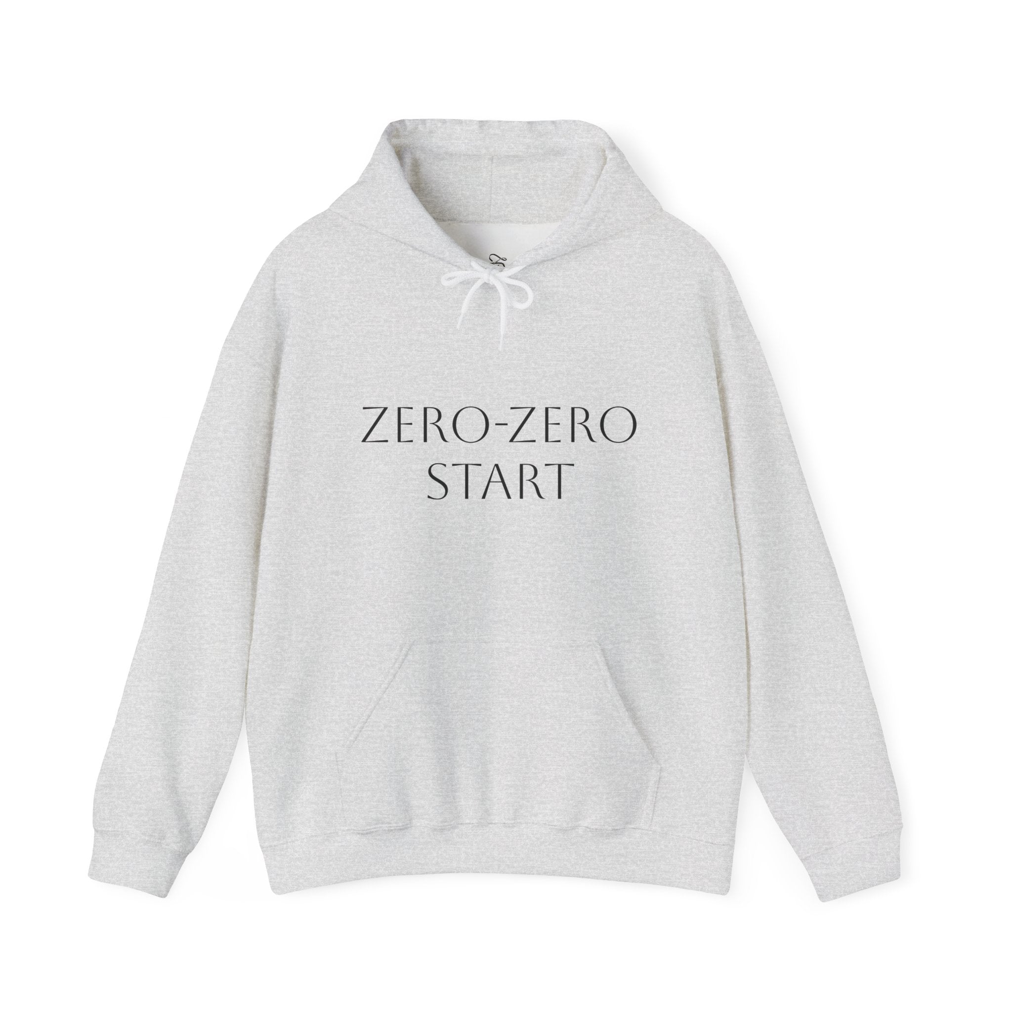 Zero-Zero Start Pickleball Unisex Heavy Blend™ Hooded Sweatshirt with Racket Logo on back