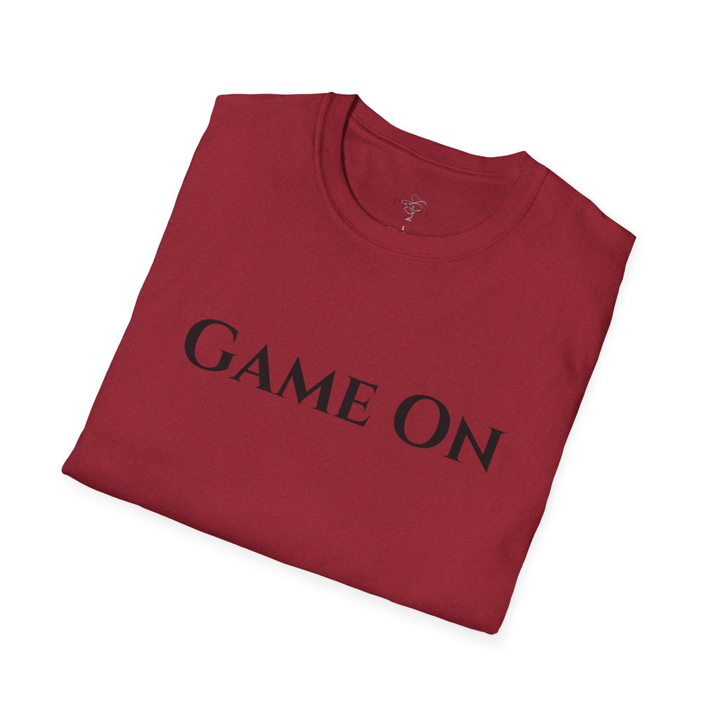 ‘Game On’ Pickleball Tee for Sports Lovers-Unisex Softstyle T-Shirt