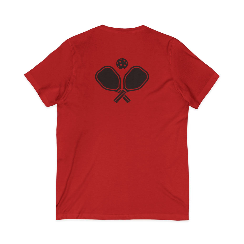 Grace & Grit Unisex V-Neck Tee for Sports Enthusiasts