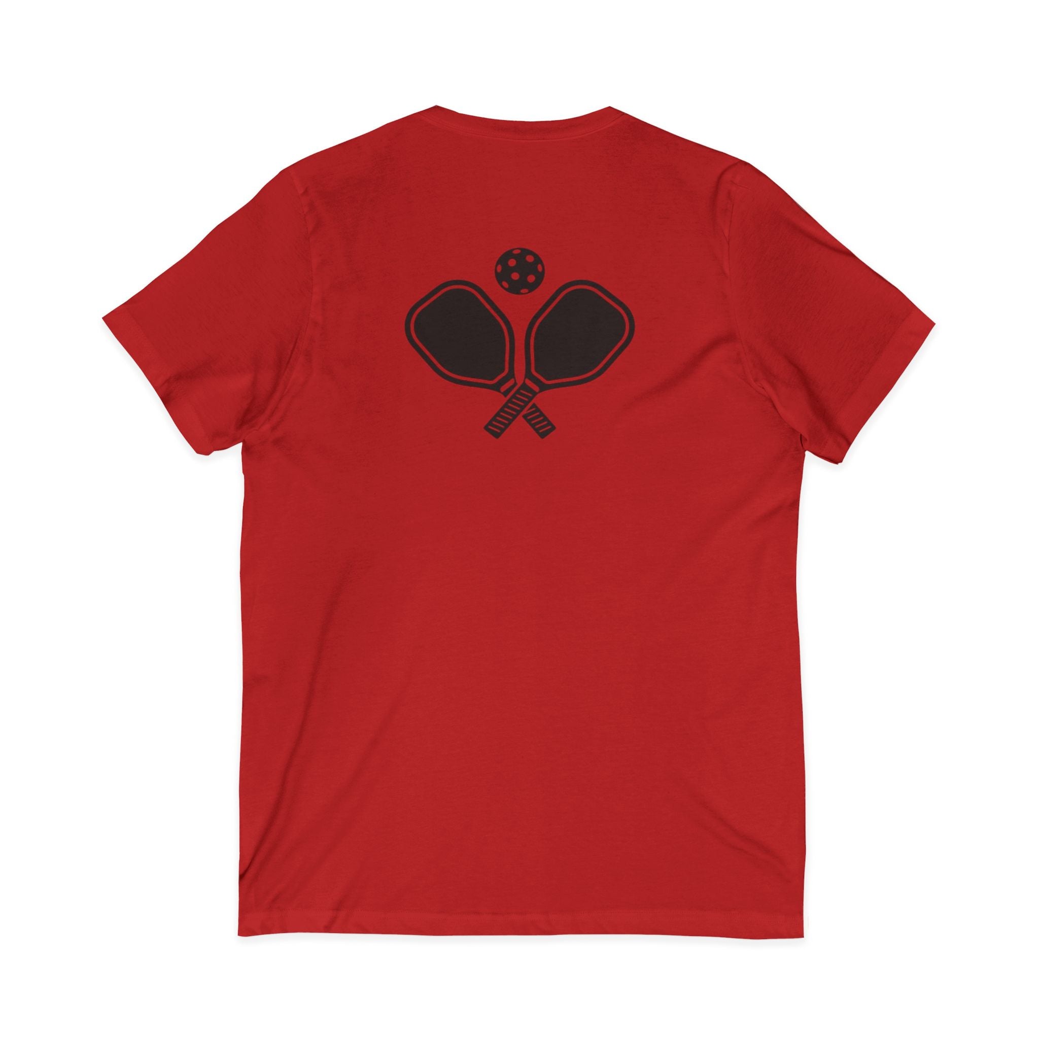 Grace & Grit Unisex V-Neck Tee for Sports Enthusiasts