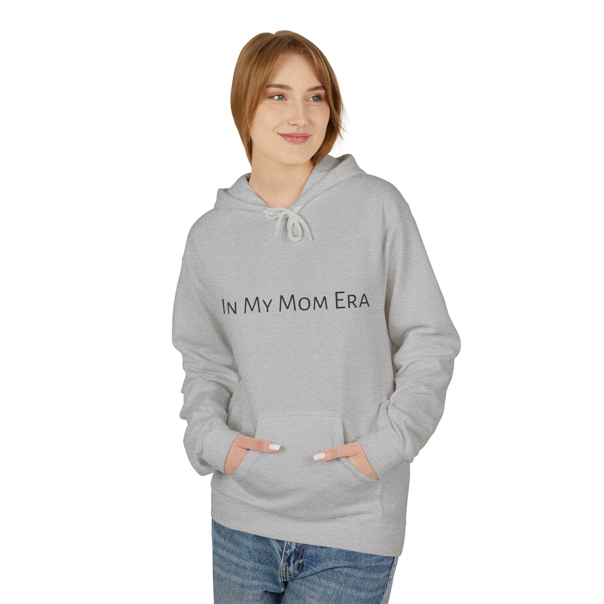"In My Mom Era" Hoodie — Feminine Heart Graphic Cozy Pullover