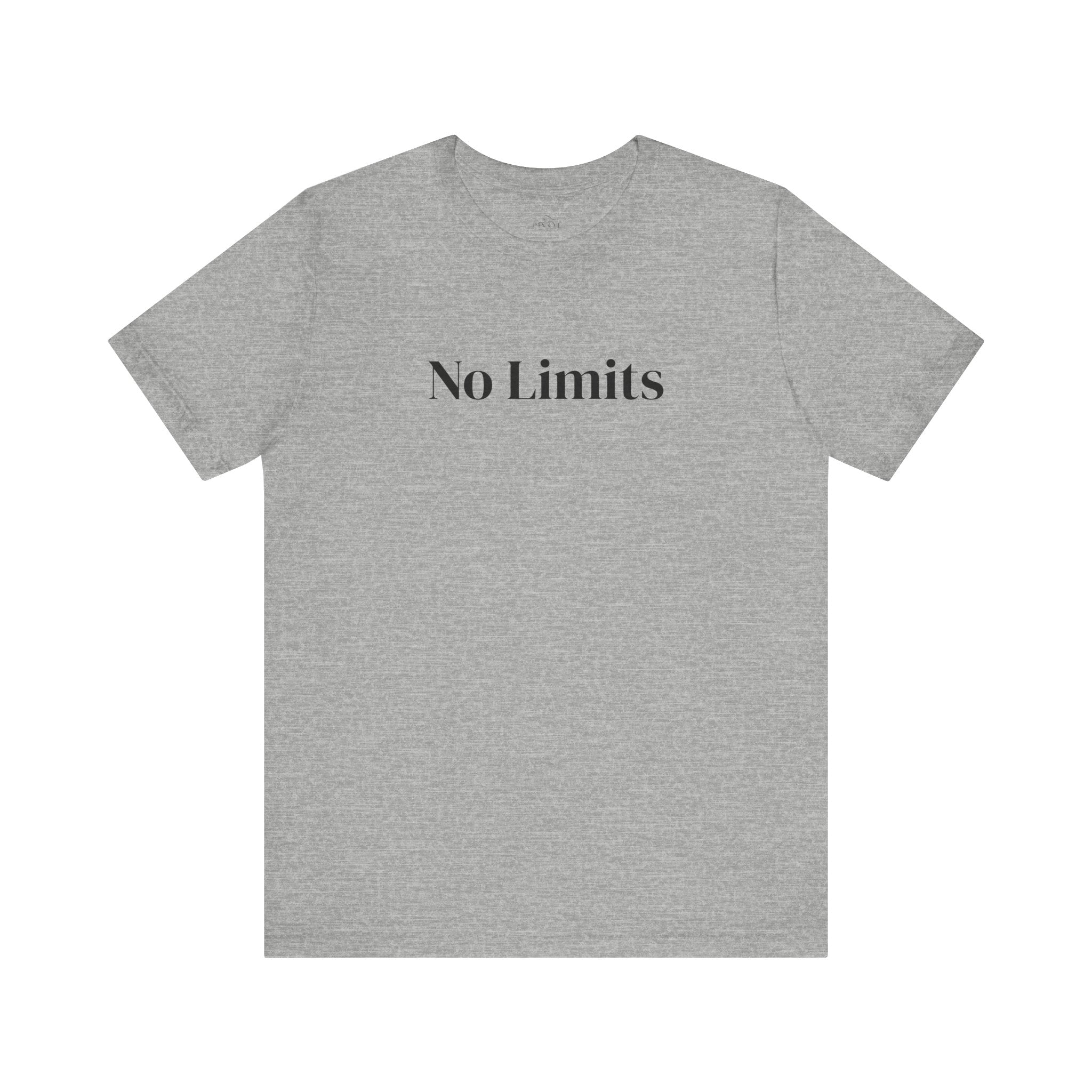 No Limits Unisex Jersey Tee - Empowerment Shirt with #WearYourPower