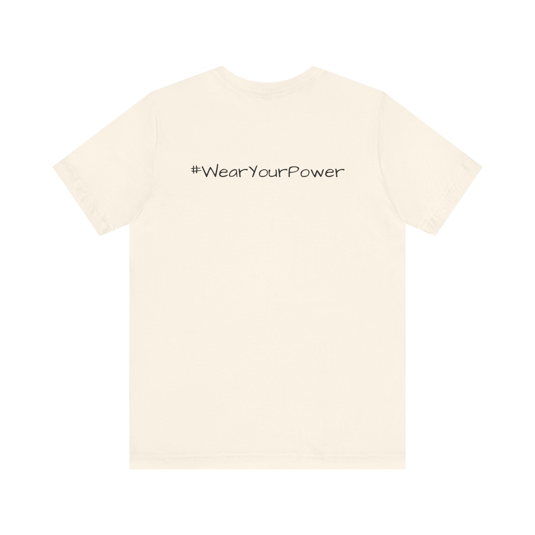 Empowering 'No Limits/#WearYourPower' Tee, Motivational T-Shirt, Inspirational Gift, Unisex Casual Wear, Confidence Clothing, Self-Love Apparel