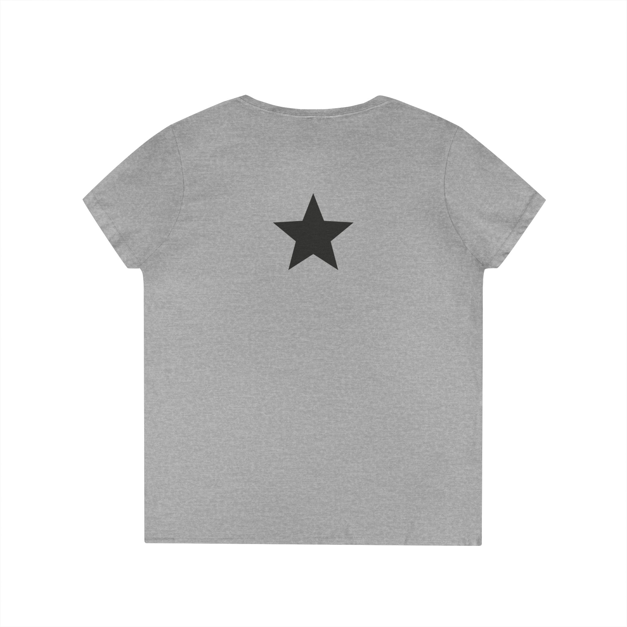 In My Mom Era V-Neck Tee — Women's 'In My Mom Era' T-Shirt with Back Star
