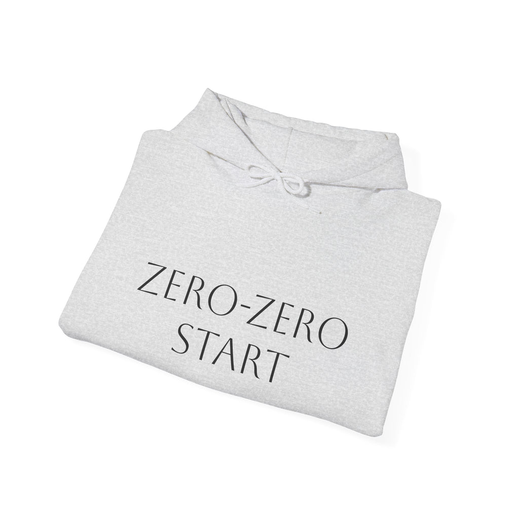 Zero-Zero Start Pickleball Unisex Heavy Blend™ Hooded Sweatshirt with Racket Logo on back