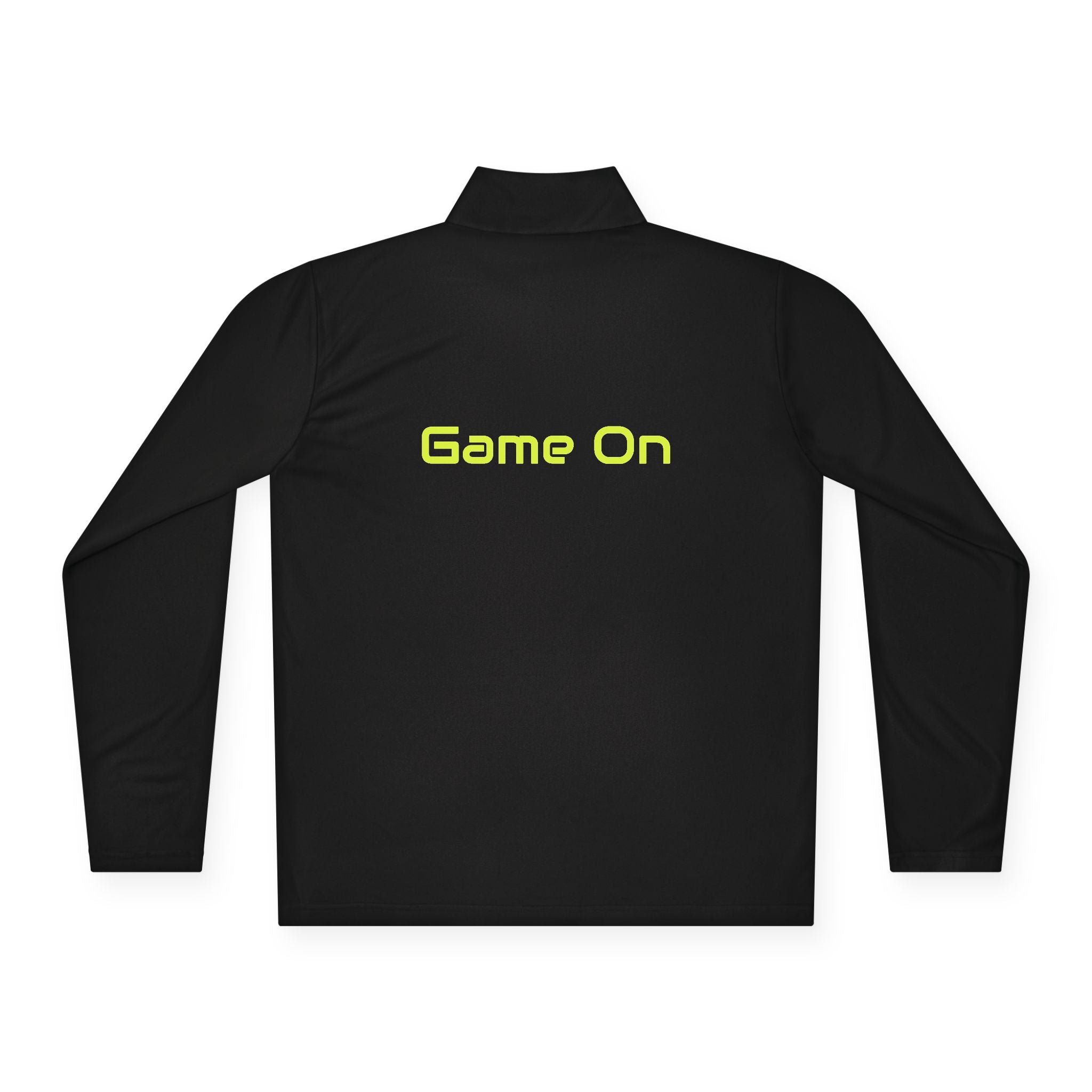 Neon Pickleball 'Game On' Quarter-Zip Pullover —Performance Top