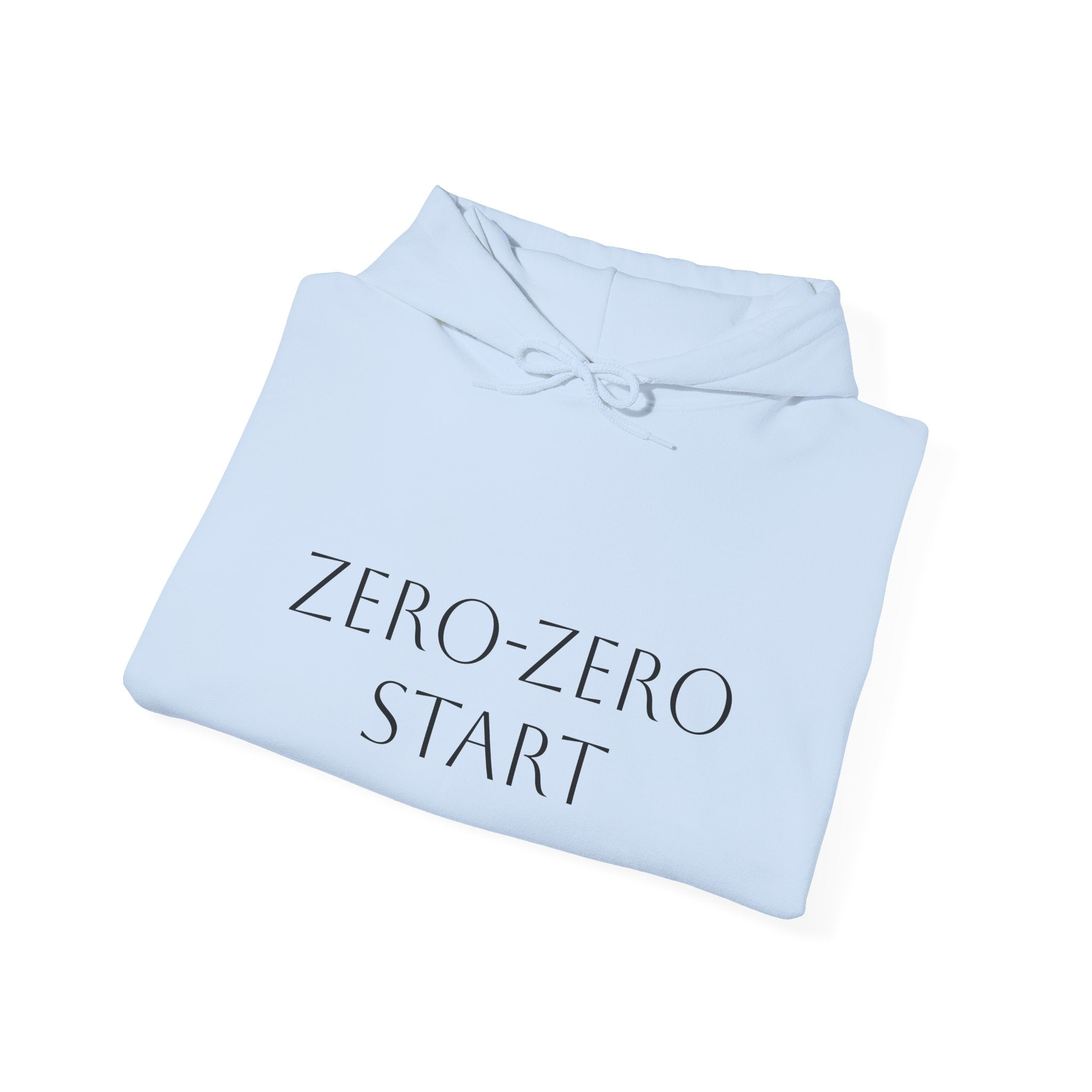 Zero-Zero Start Pickleball Unisex Heavy Blend™ Hooded Sweatshirt with Racket Logo on back