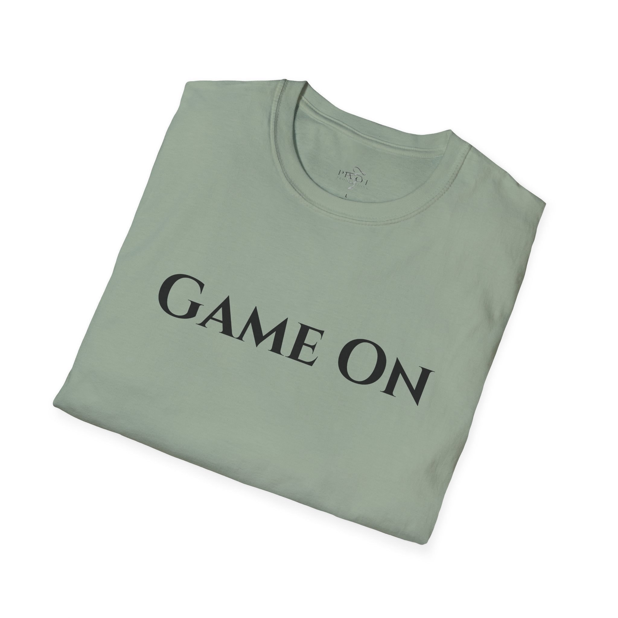 ‘Game On’ Pickleball Tee for Sports Lovers-Unisex Softstyle T-Shirt