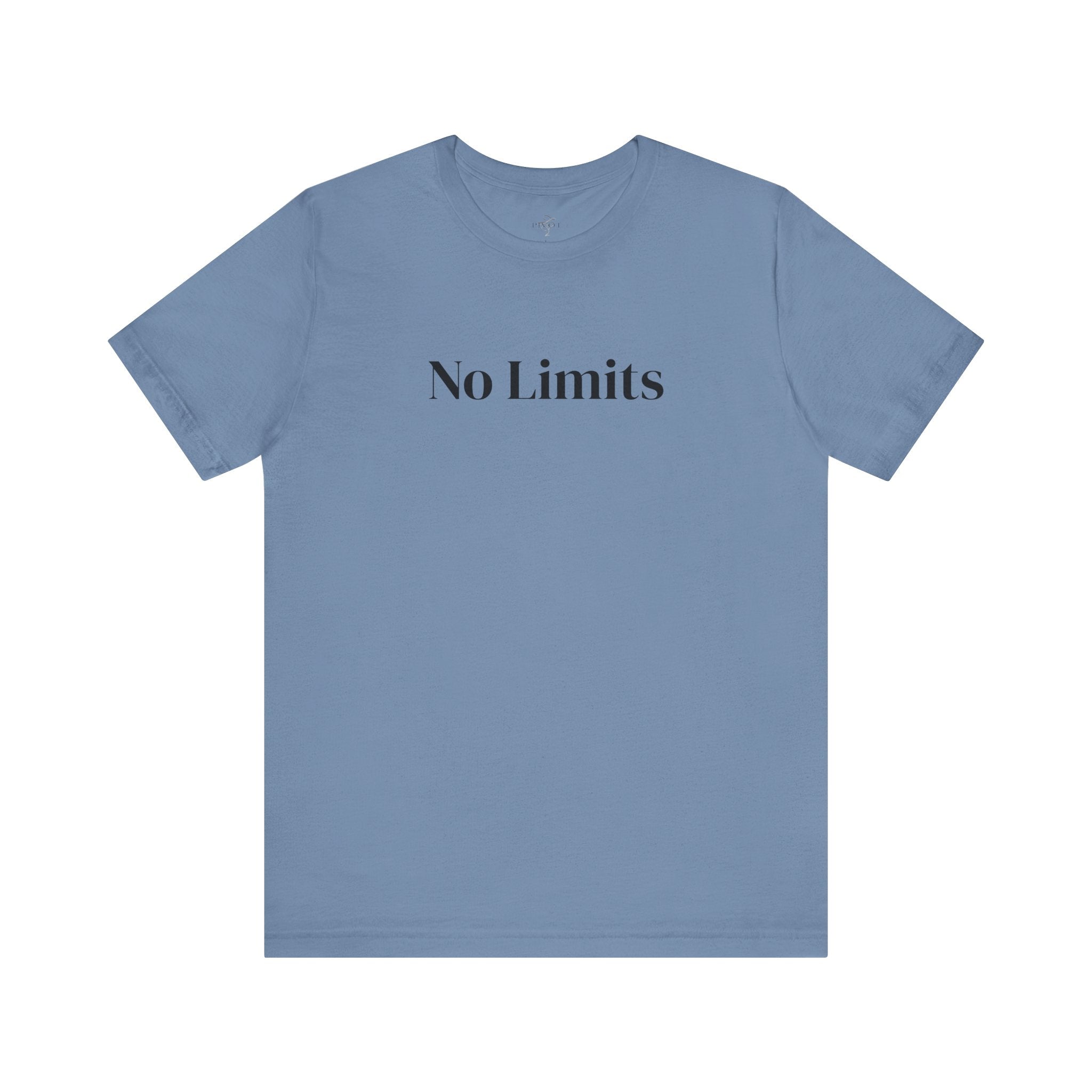 No Limits Unisex Jersey Tee - Empowerment Shirt with #WearYourPower