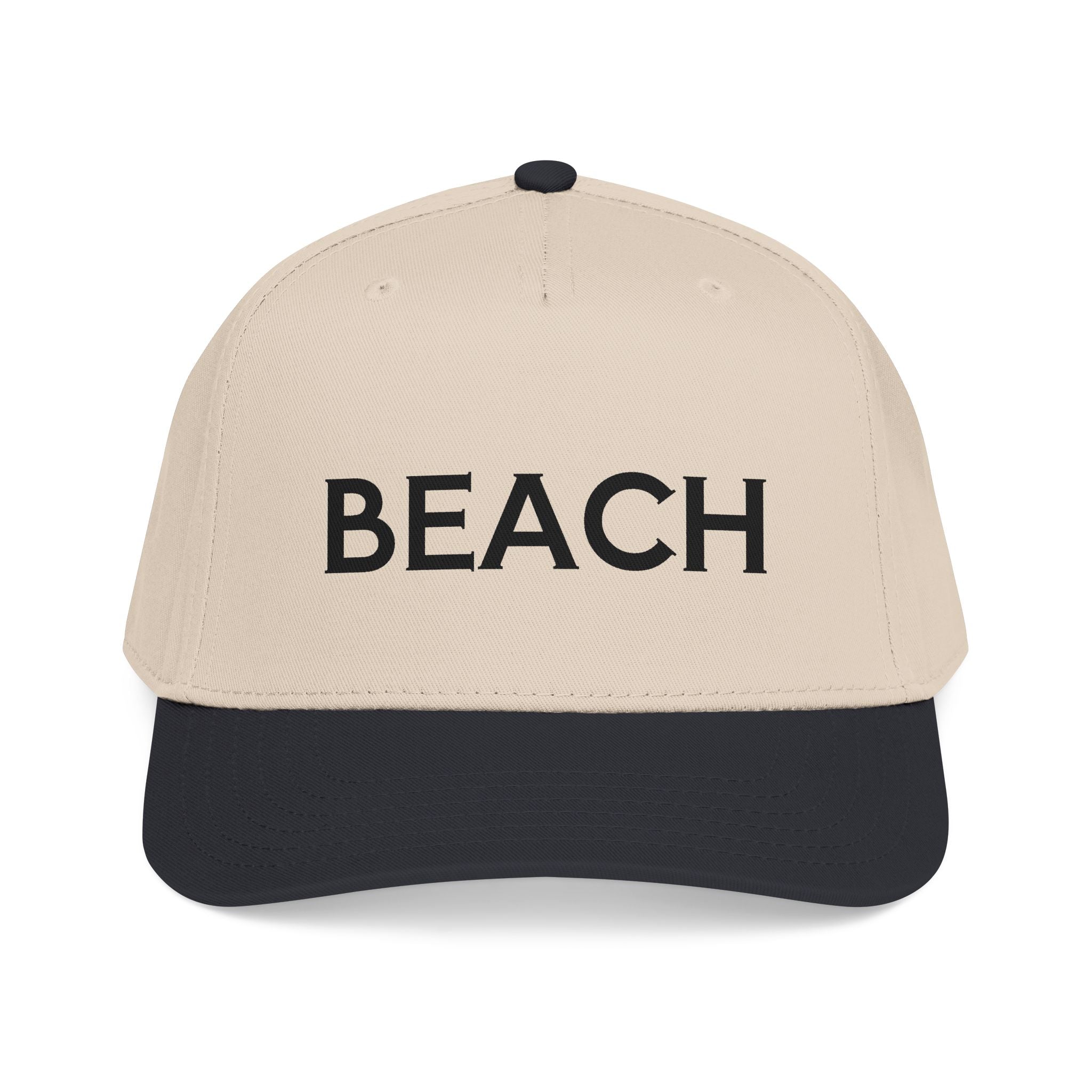 "Beach" Embroidered Baseball Cap