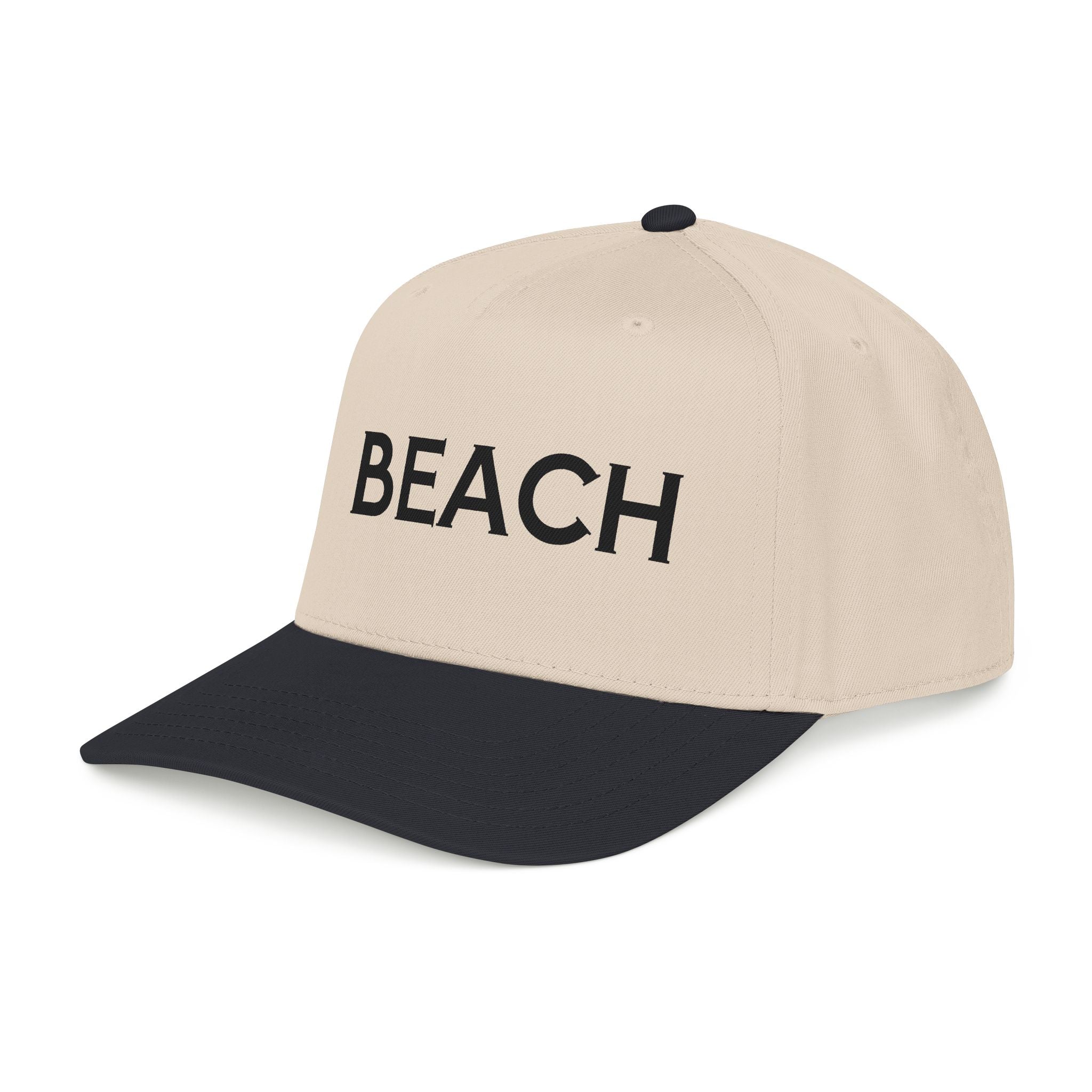 "Beach" Embroidered Baseball Cap