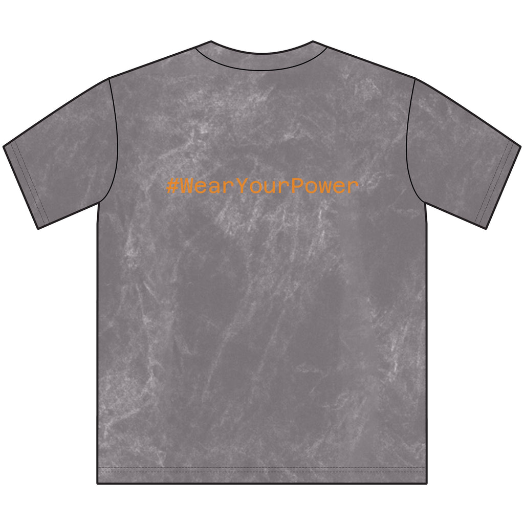 "Mindset Is Everything" Vintage Crewneck Tee — #WearYourPower on back Motivational Graphic Shirt