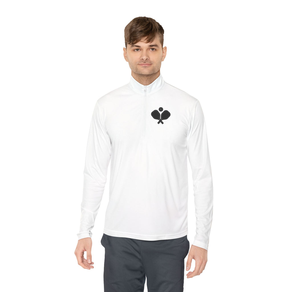 "Peace Love Pickleball " Quarter Zip Pullover
