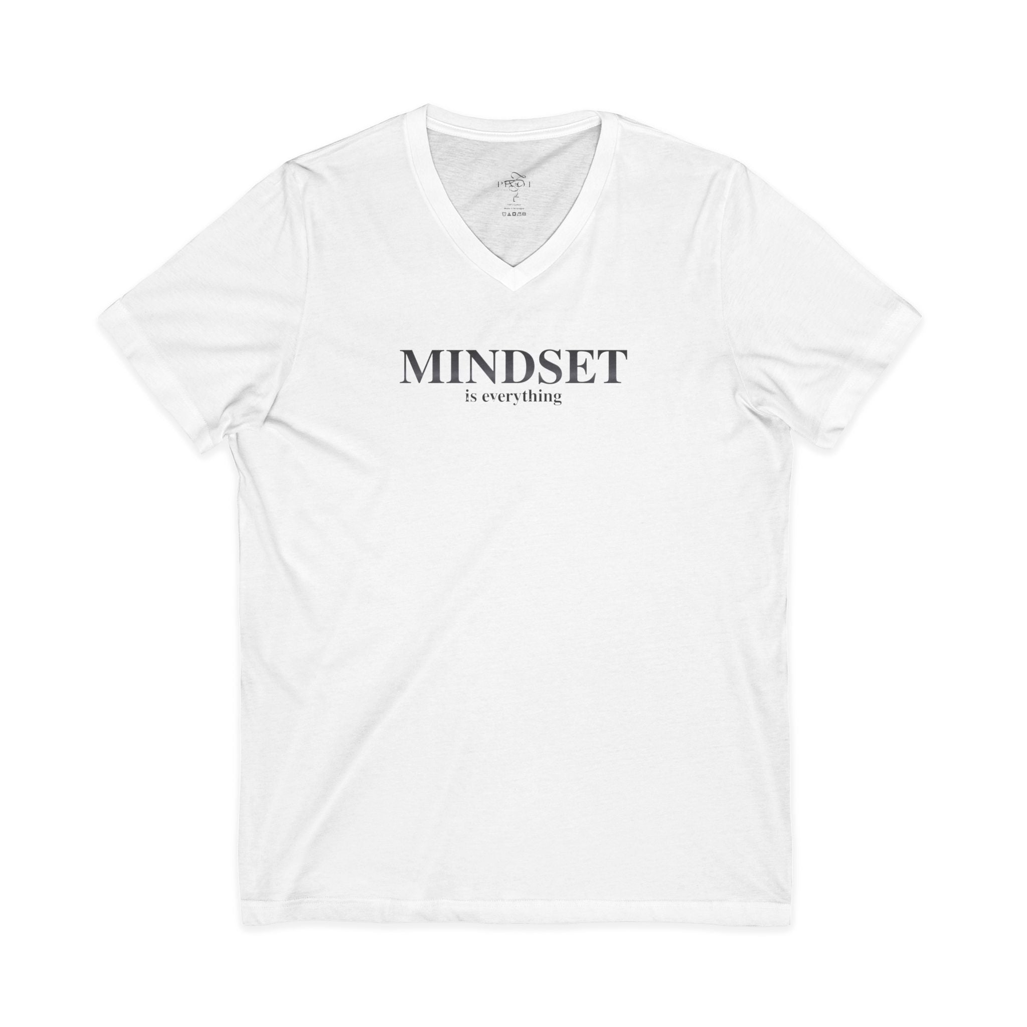 Mindset Is Everything V-Neck Tee