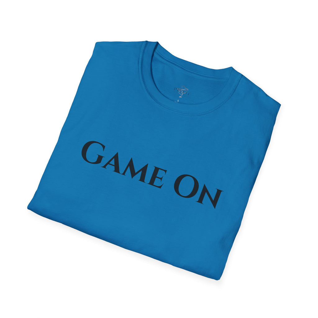 ‘Game On’ Pickleball Tee for Sports Lovers-Unisex Softstyle T-Shirt