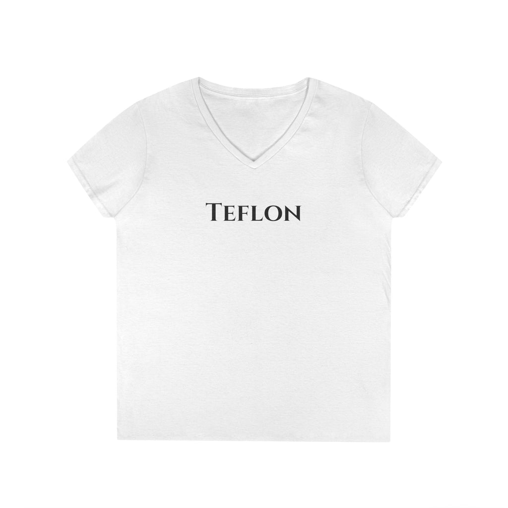 T-Shirt — 'Teflon' Front / 'Capisce?' Back Minimal Graphic Tee