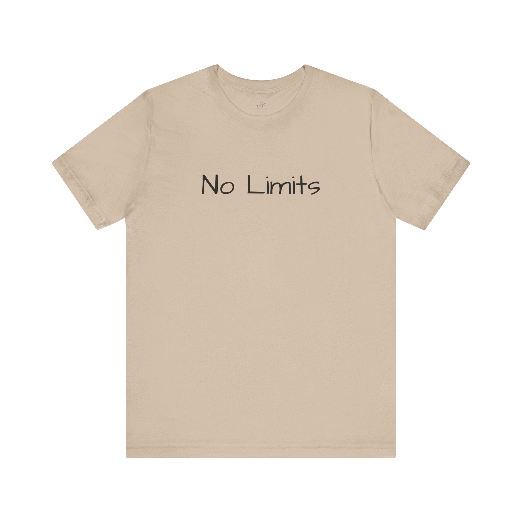 Empowering 'No Limits/#WearYourPower' Tee, Motivational T-Shirt, Inspirational Gift, Unisex Casual Wear, Confidence Clothing, Self-Love Apparel