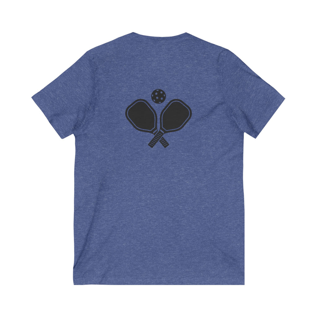 Grace & Grit Unisex V-Neck Tee for Sports Enthusiasts
