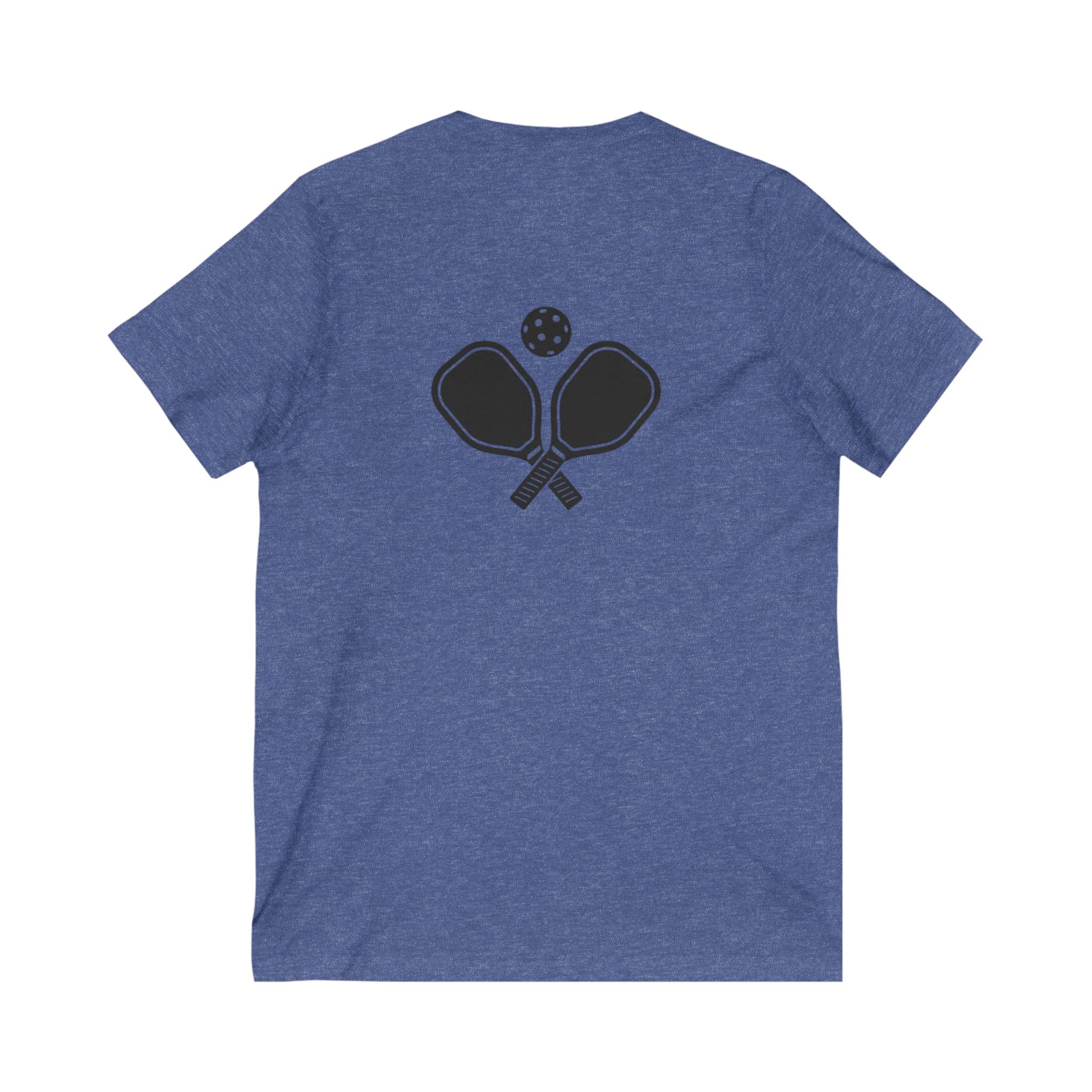 Grace & Grit Unisex V-Neck Tee for Sports Enthusiasts