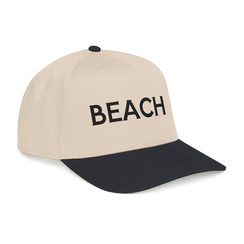 "Beach" Embroidered Baseball Cap