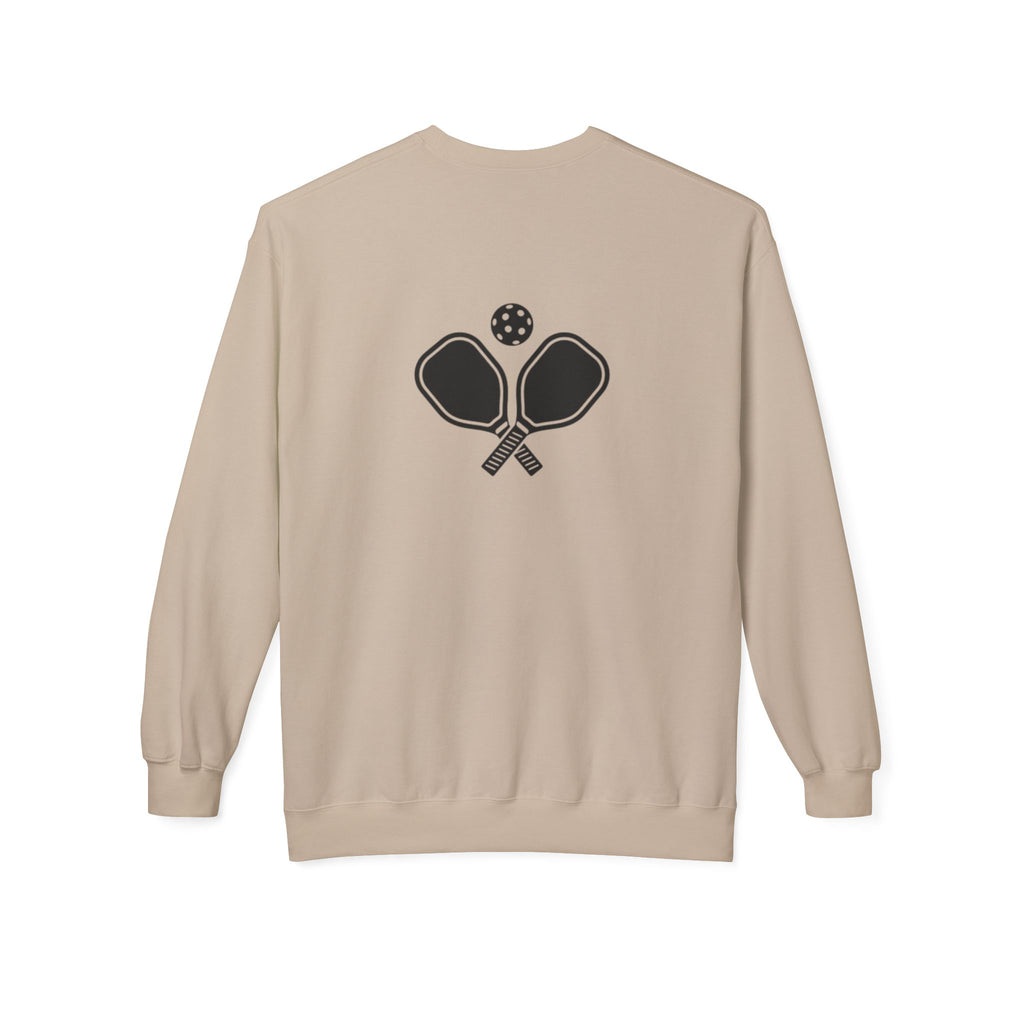Zero-Zero Start Pickleball Inspired Unisex Midweight Softstyle Fleece Crewneck Sweatshirt