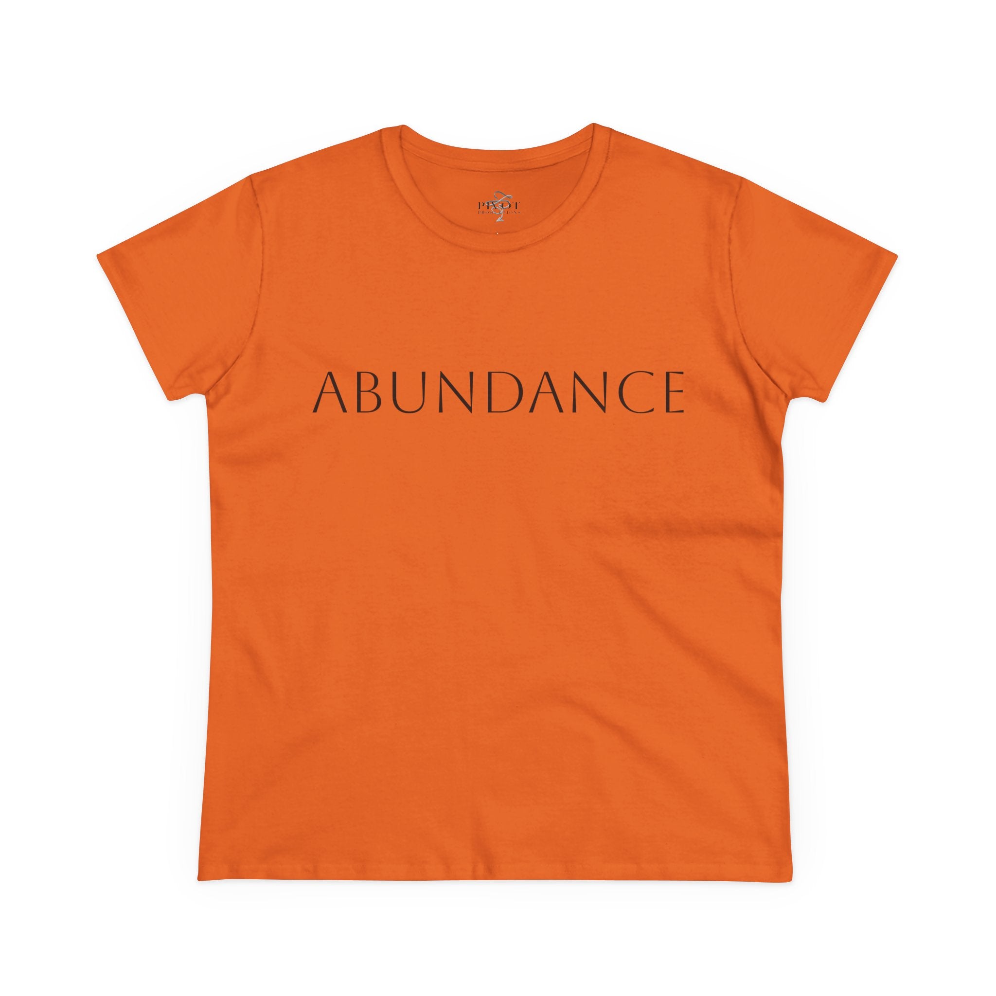 'Abundance /Think It-Mean It-Be It'  Inspirational Tee - Positive Affirmation T-Shirt