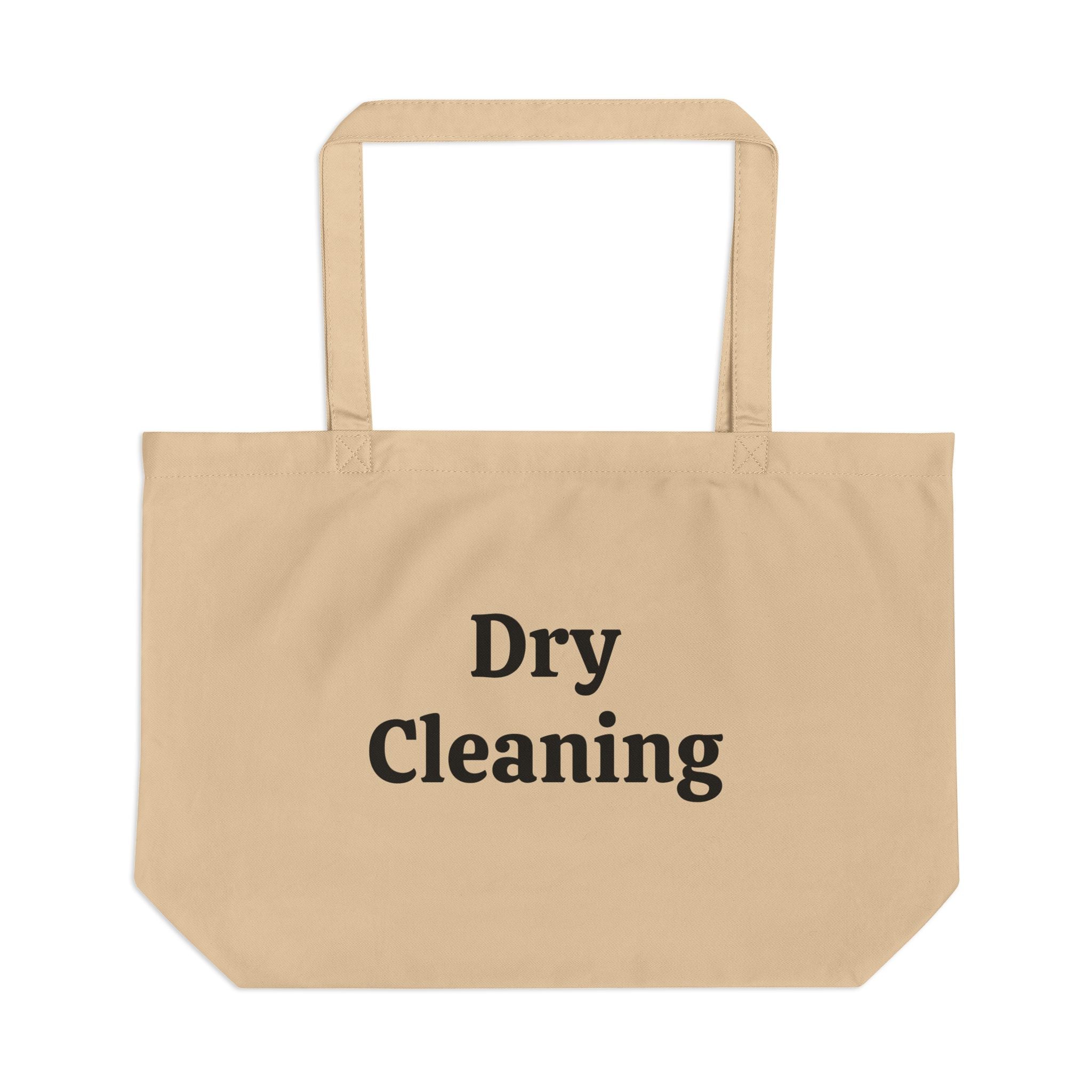 Dry Cleaning Eco Tote — Large Reusable Canvas Bag