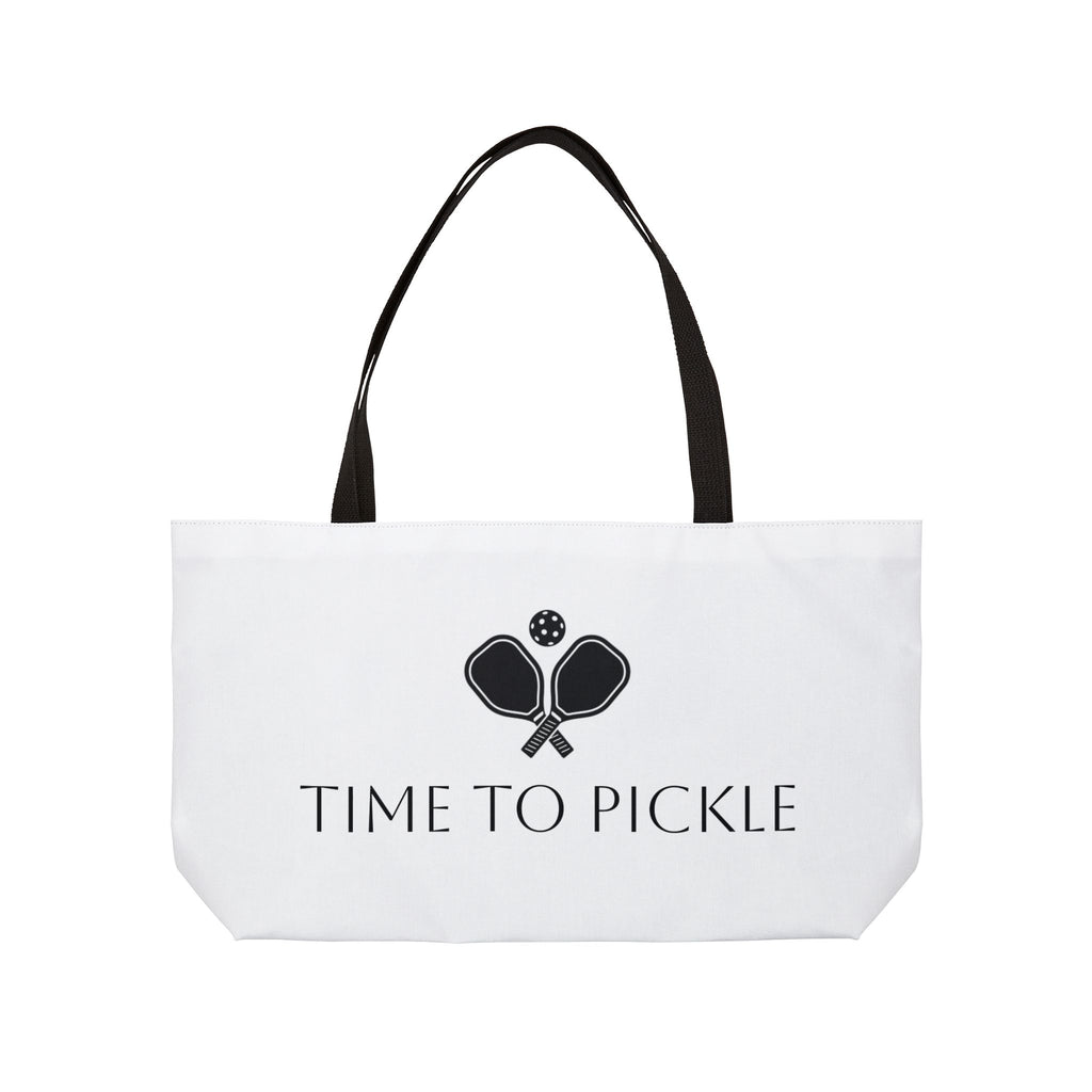 Time to Pickle Gear/Overnight/Weekender Tote Bag - Perfect for Sports Lovers and Outdoor Fun