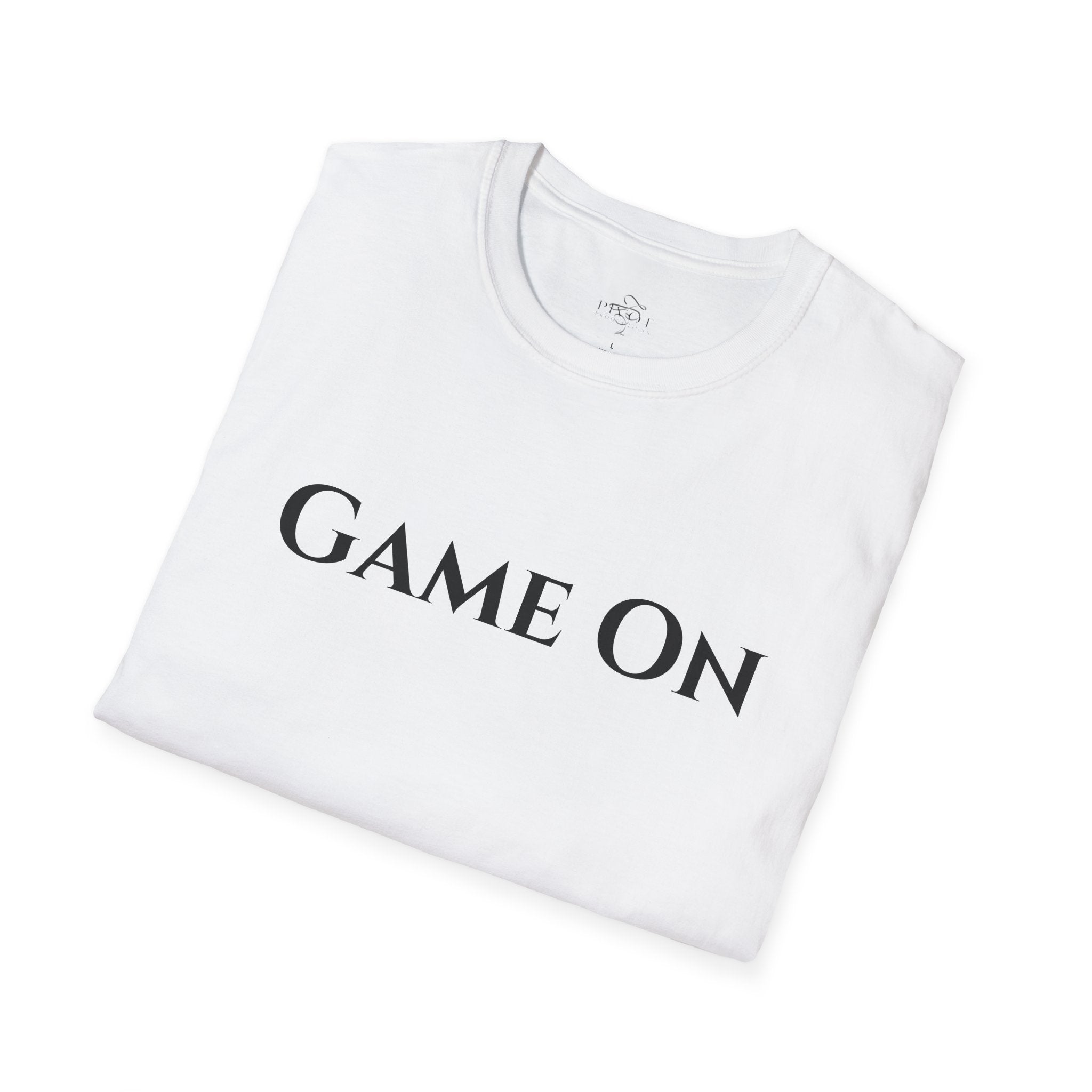 ‘Game On’ Pickleball Tee for Sports Lovers-Unisex Softstyle T-Shirt