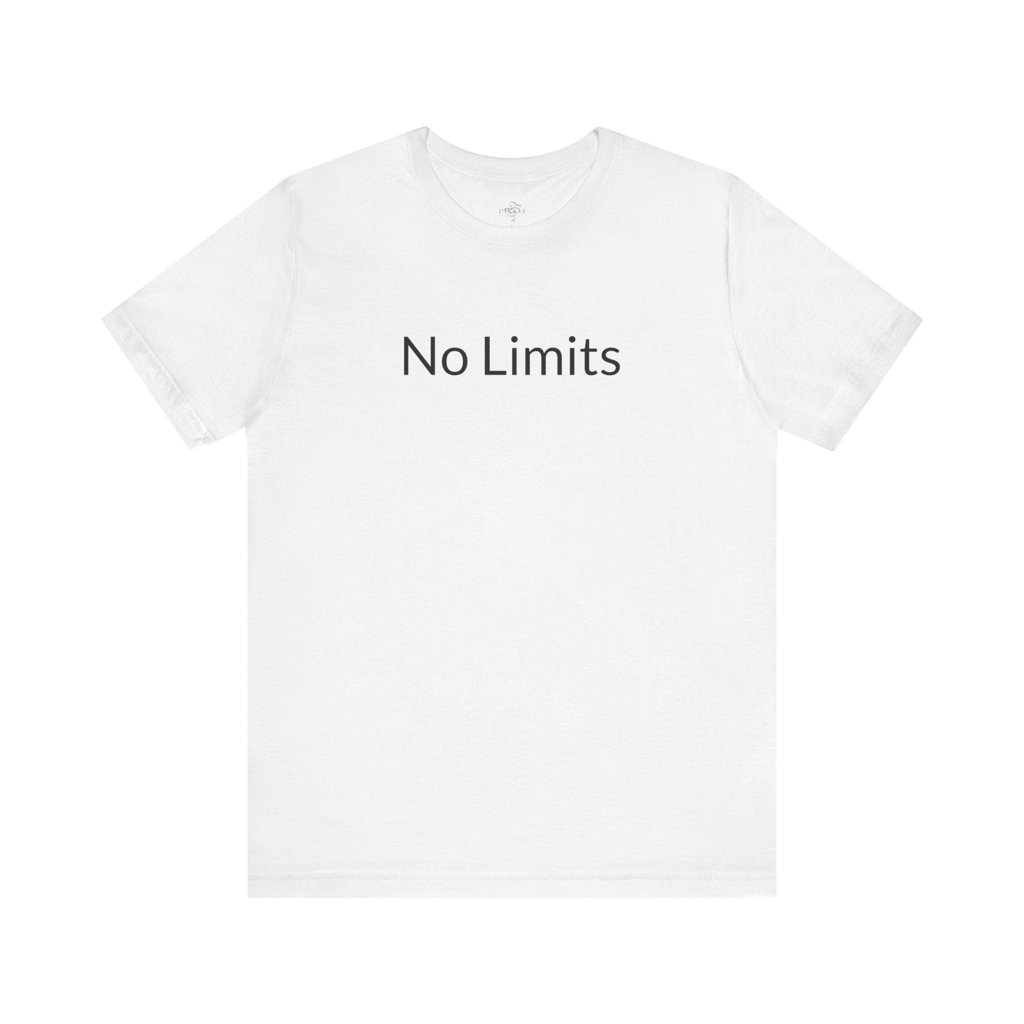 No Limits Unisex Jersey Tee - Empowerment Shirt with #WearYourPower