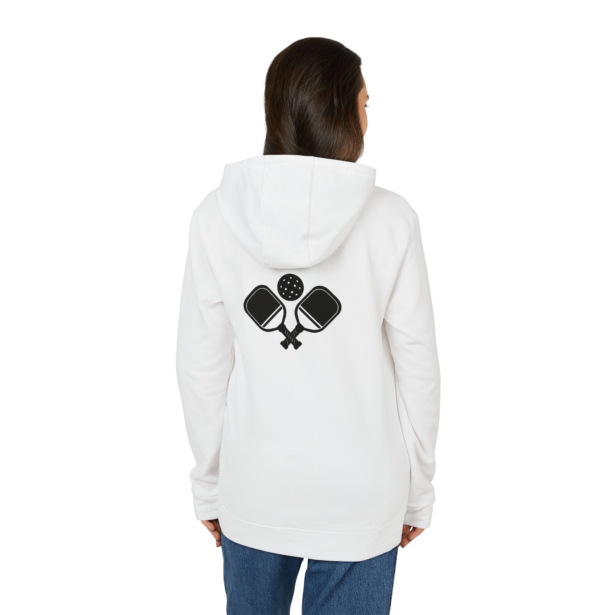 Addidas Pickleball 'Game On' Hoodie with Rackets on Back