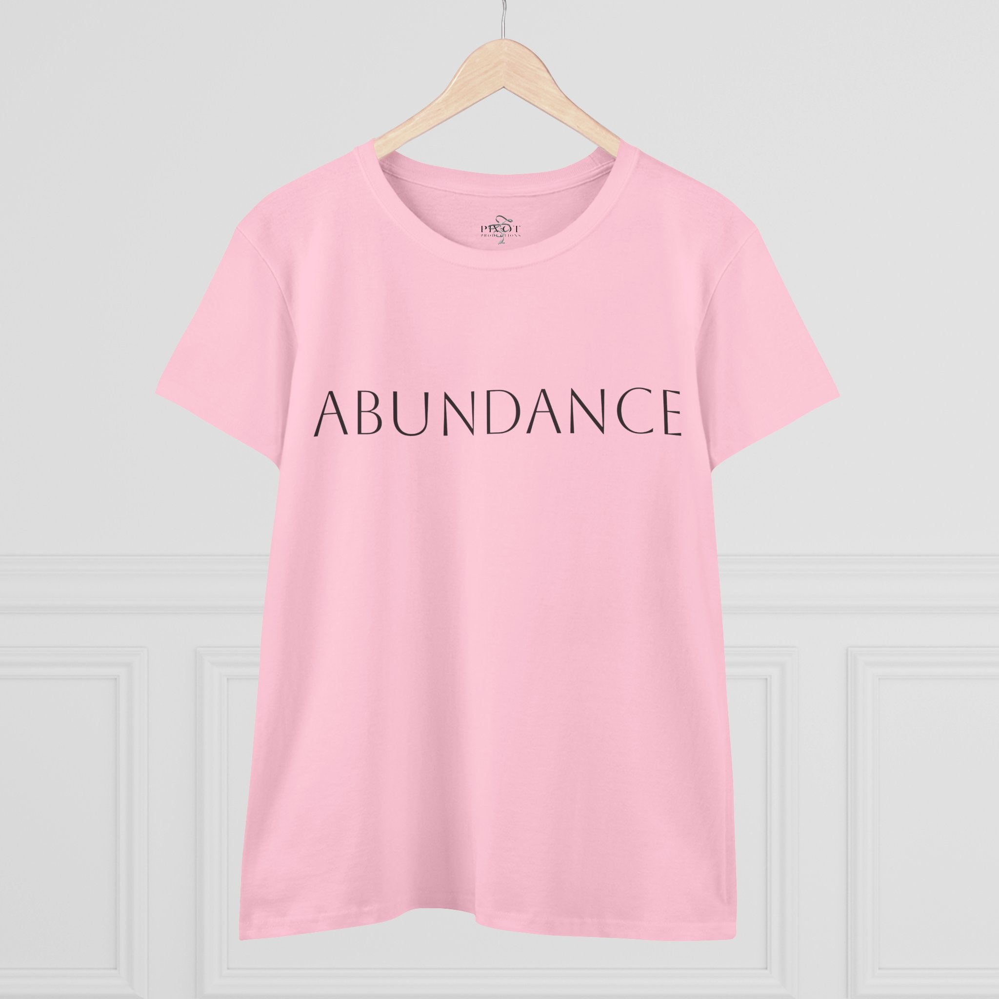'Abundance /Think It-Mean It-Be It'  Inspirational Tee - Positive Affirmation T-Shirt