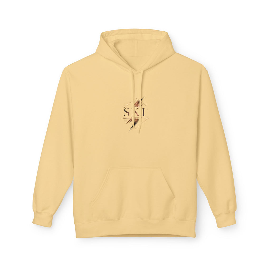 'Ski' Hoodie with 'One More Run' Skiing Pullover
