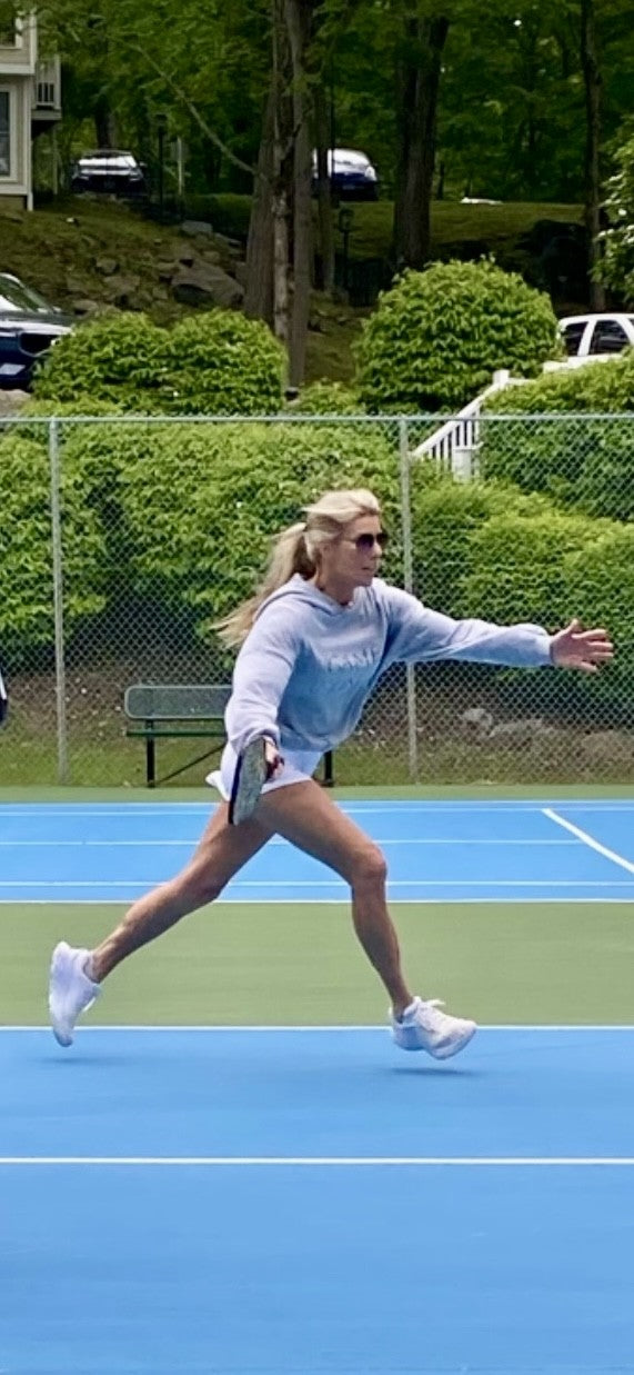 Game On Women's Cropped Pickleball -Racquet Sports Hoodie - Perfect for Sports Enthusiasts