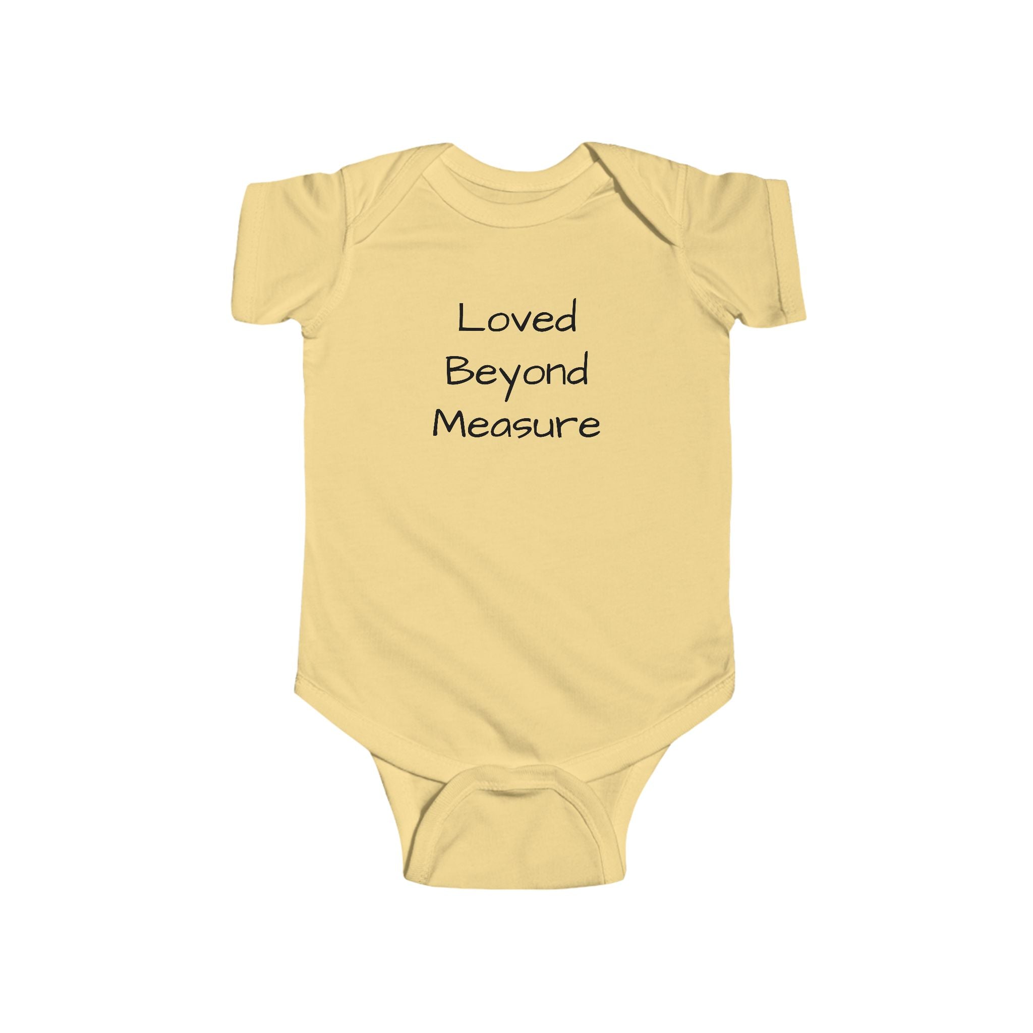 Loved Beyond Measure Infant Bodysuit - Cute & Cozy Baby Outfit