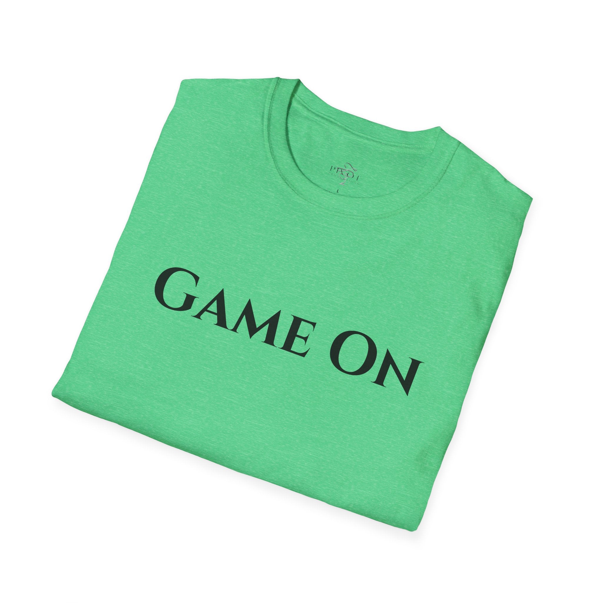 ‘Game On’ Pickleball Tee for Sports Lovers-Unisex Softstyle T-Shirt