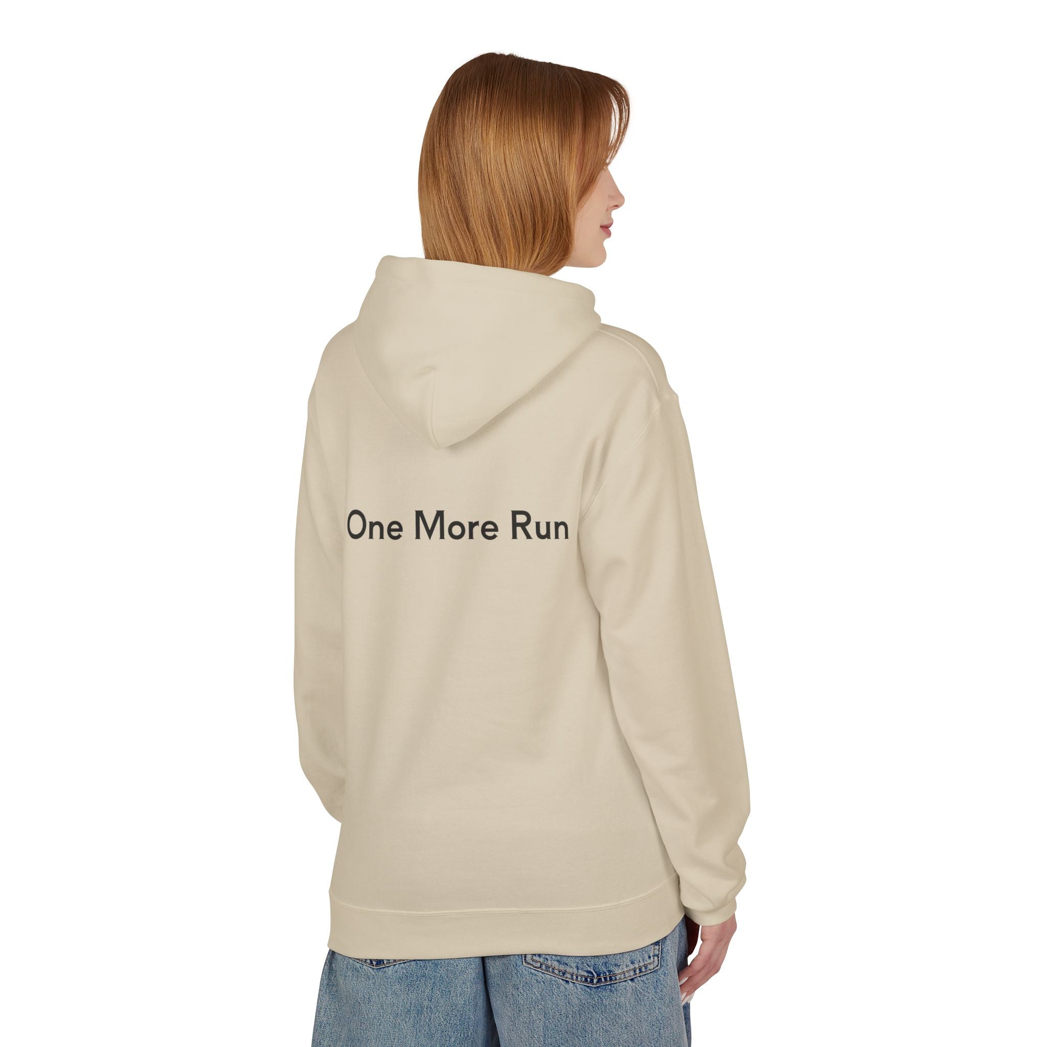 'Ski' Hoodie with 'One More Run' Skiing Pullover