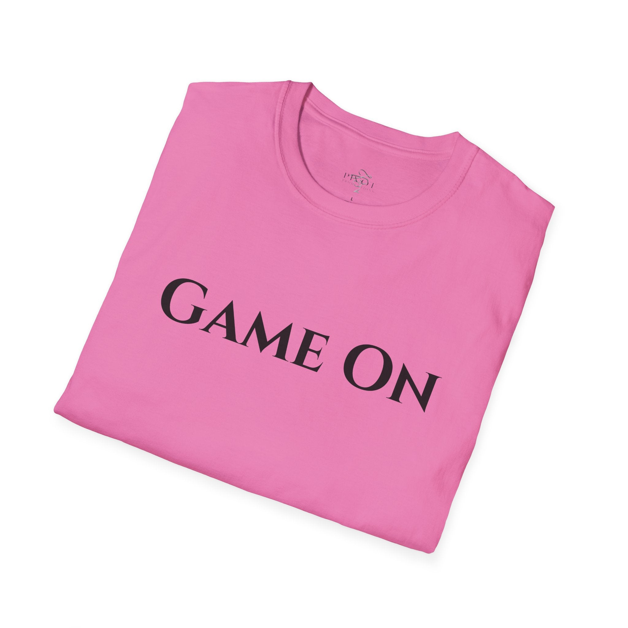 ‘Game On’ Pickleball Tee for Sports Lovers-Unisex Softstyle T-Shirt
