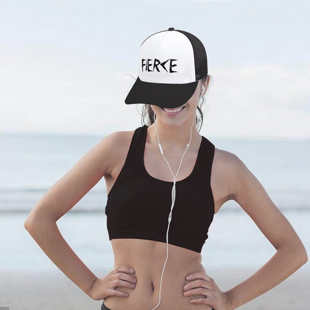 Fierce Baseball Cap Bent glue rear hollow (multi-color optional)