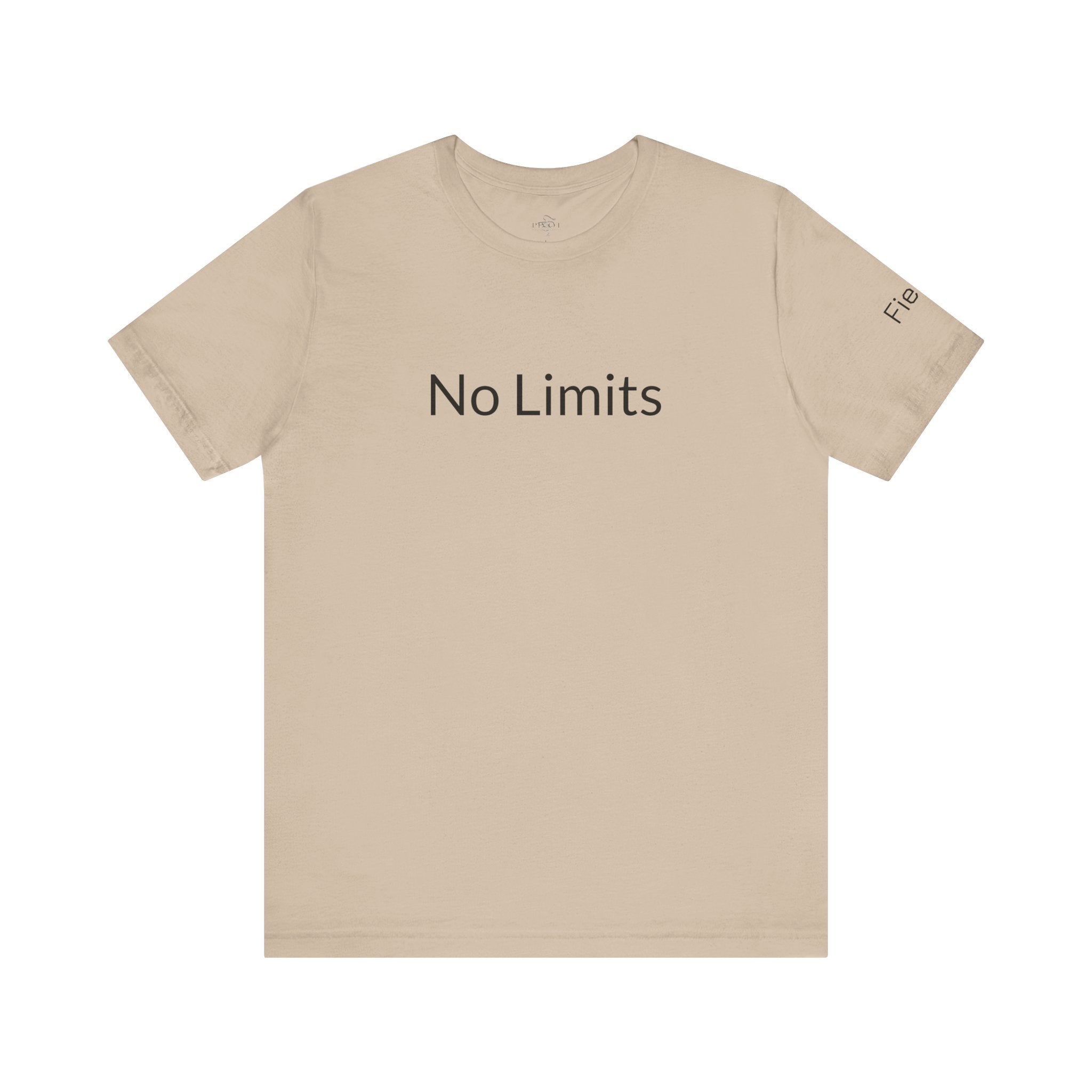 No Limits Unisex Jersey Tee - Empowerment Shirt with #WearYourPower on the back