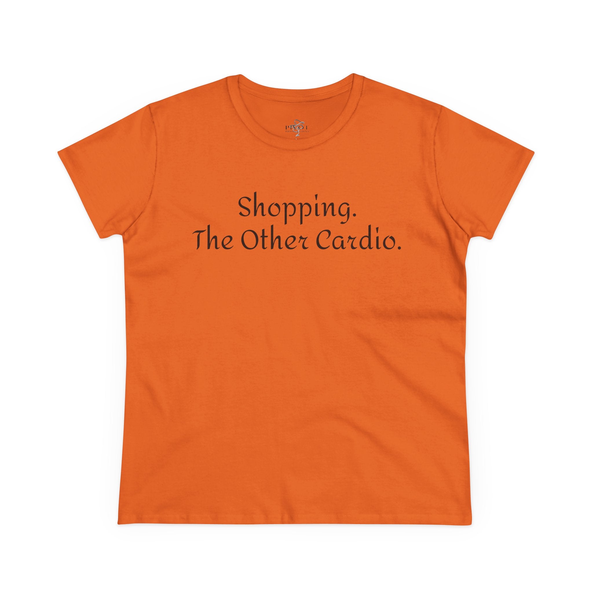 Shopping. The Other Cardio. Casual Women's Top, Gym Tee, Gift for Girlfriend, Funny Women's Shirt