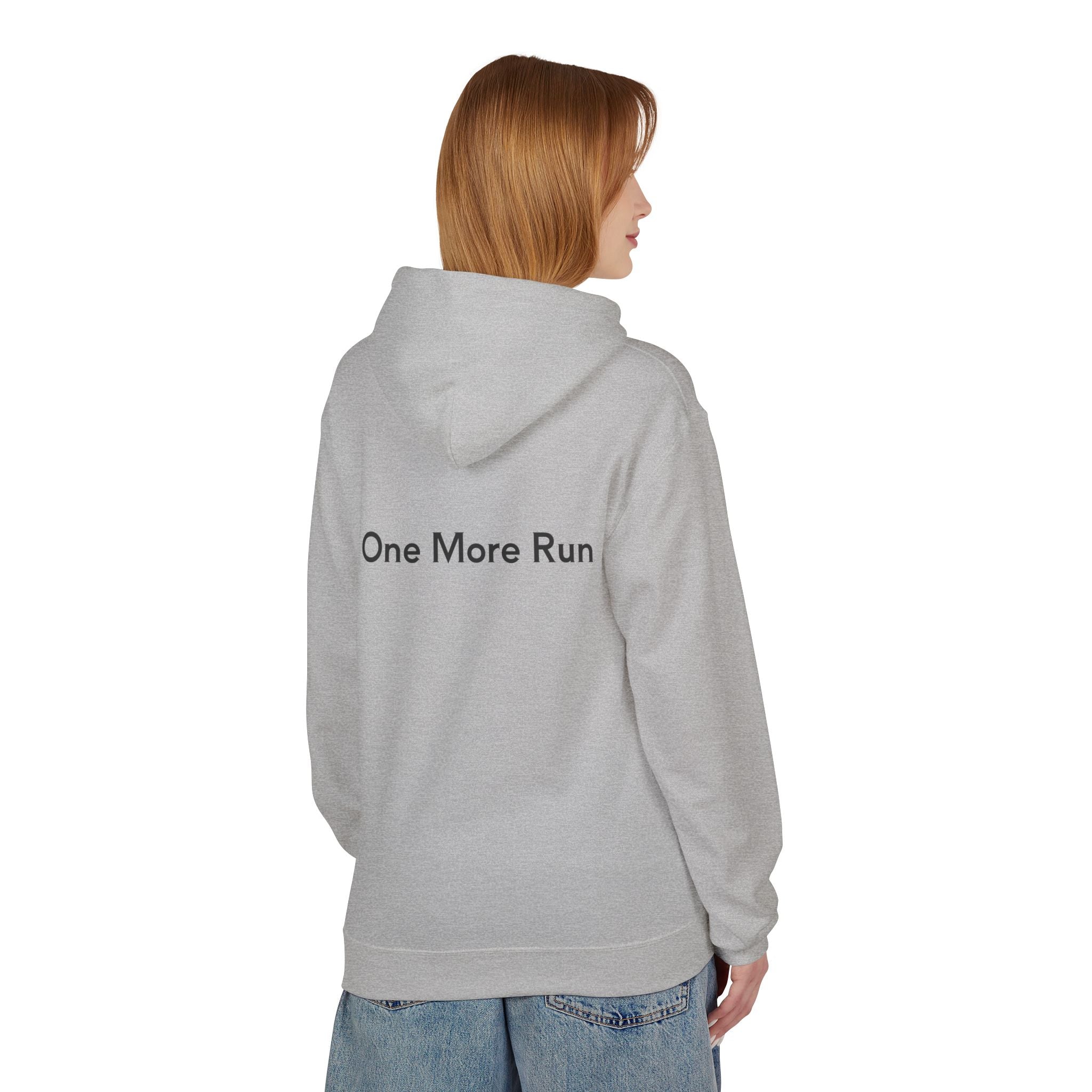 'Ski' Hoodie with 'One More Run' Skiing Pullover