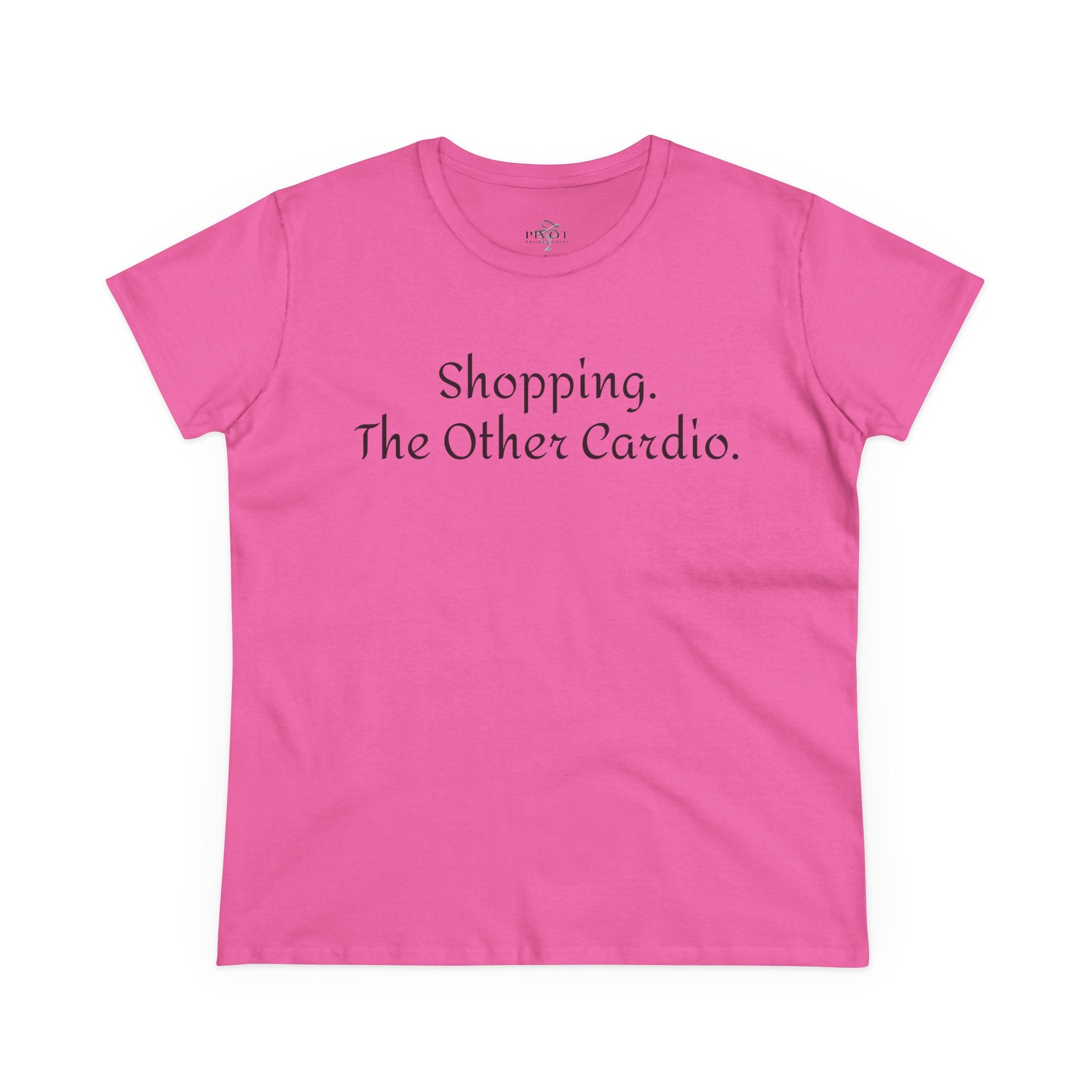 Shopping. The Other Cardio. Casual Women's Top, Gym Tee, Gift for Girlfriend, Funny Women's Shirt