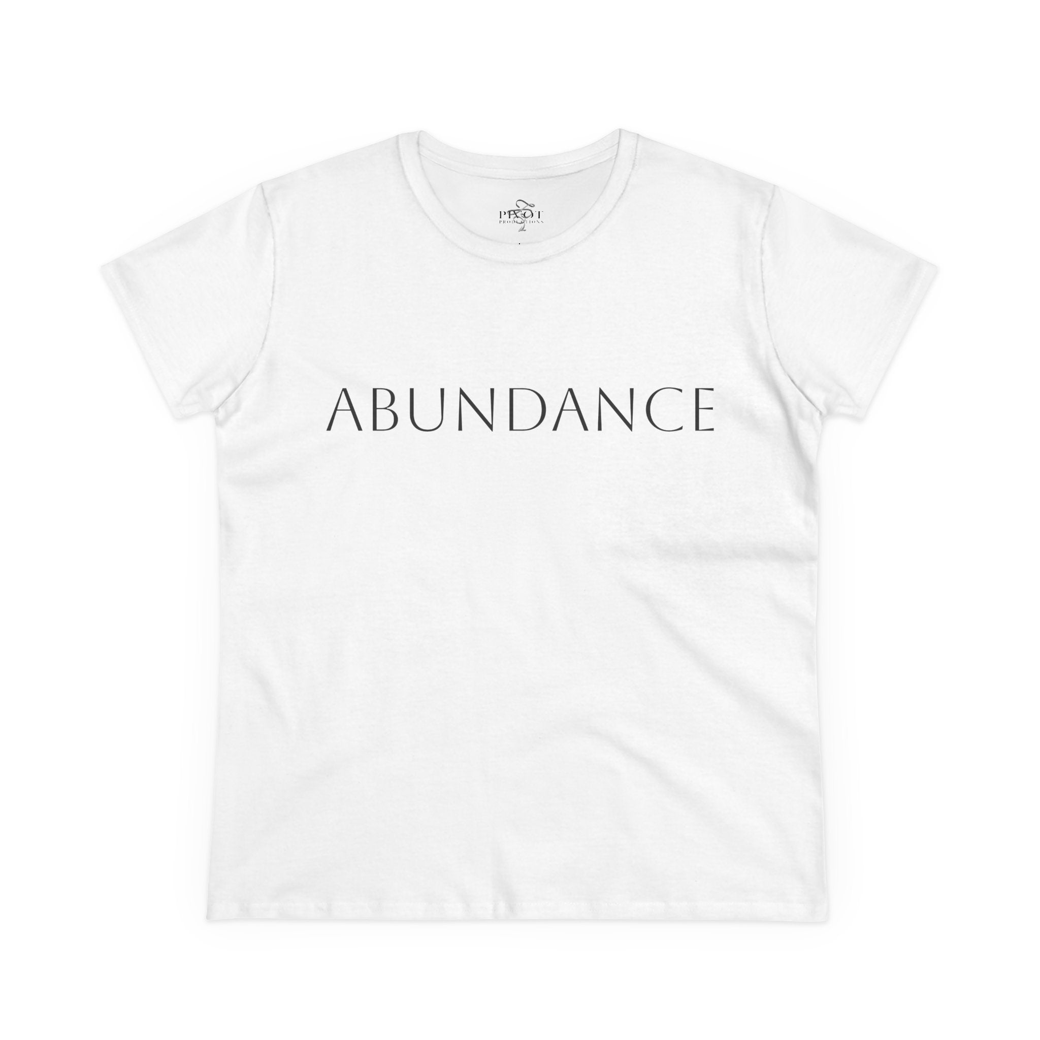 'Abundance /Think It-Mean It-Be It'  Inspirational Tee - Positive Affirmation T-Shirt